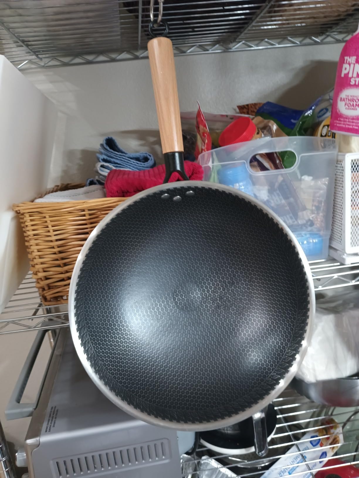 1700W Induction Wok, 120V Electric Wok Burner, Stainless Steel Wok customer photo 2