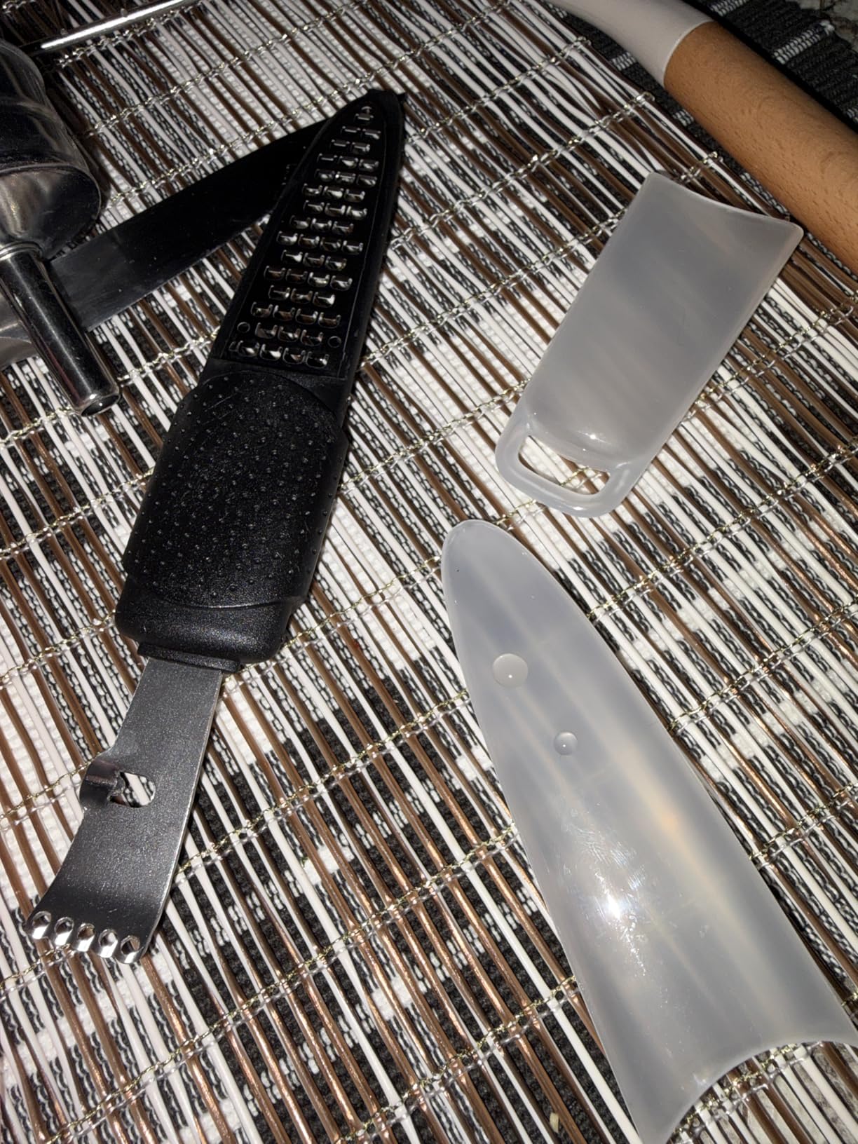 Stainless Steel Citrus Lemon Zester Garlic Grater w/Channel Knife Black | Ultra Sharp 2-in-1 Dishwasher Safe & Protect Cover Multi Purpose for Parmesan Nutmeg Lime Spice Ginger Professional Grade customer photo 1