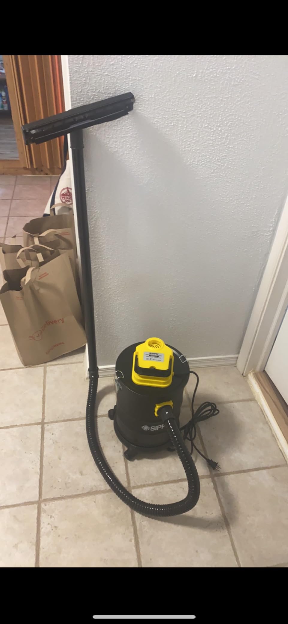 Ash Vacuum Cleaner, 1000W, 4 Gallon for Pellet Stove & Fireplace customer photo 2