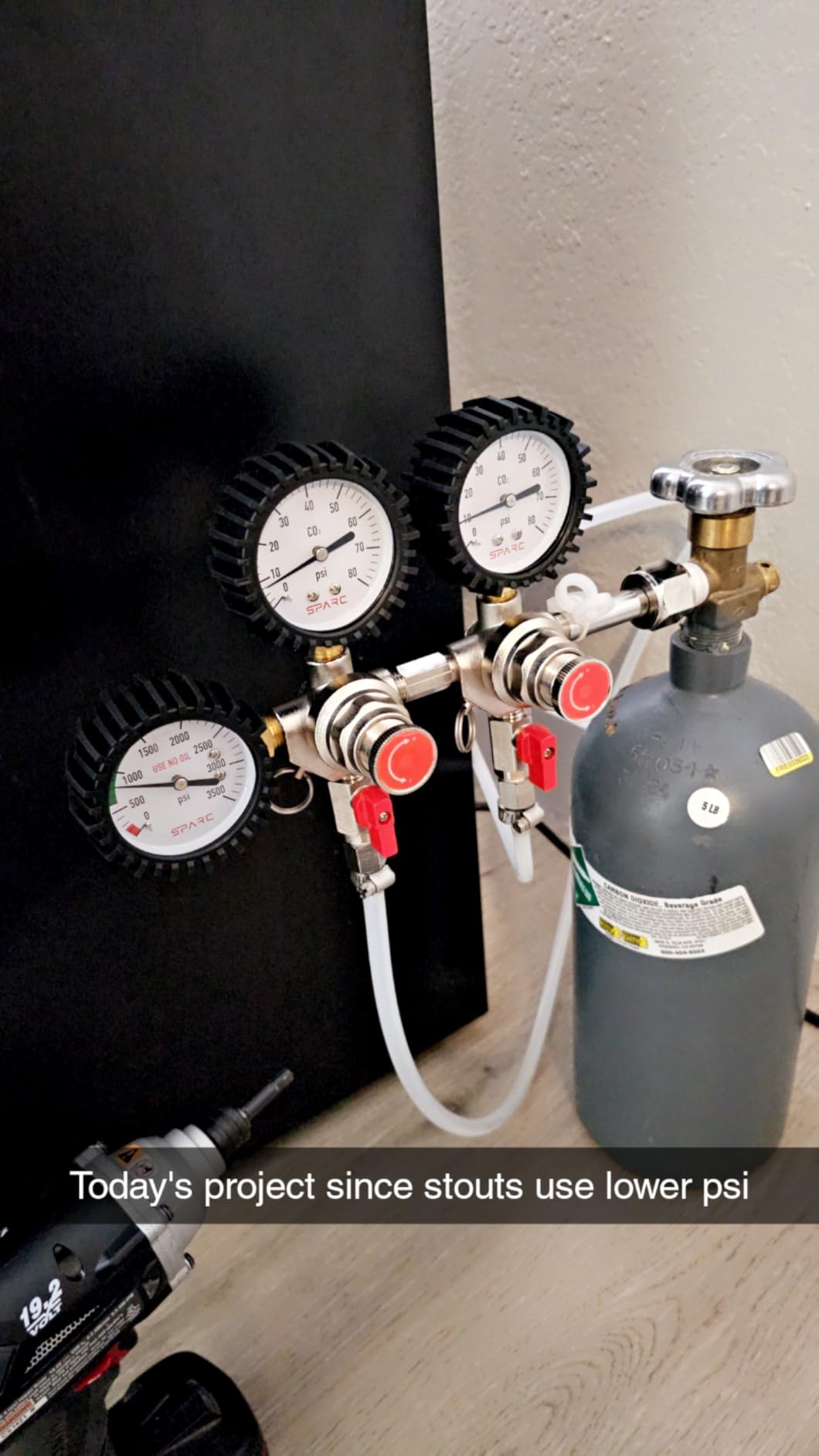 SPARC Premium Gen2 Triple Tap CO2 Regulator for Kegerator customer photo 1