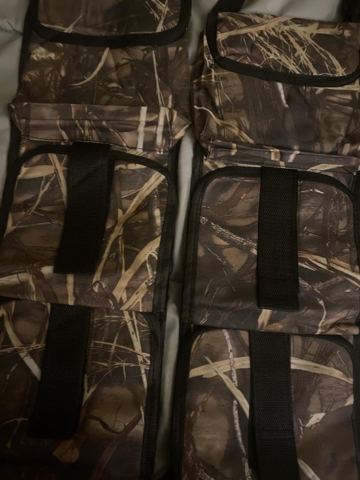 Car Seat Back Gun Rack, 2 Pack Automotive Truck Gun Racks for Hunting Gear | Seat Back Gun Sling Holder With Storage Pockets for Truck SUV customer photo 1