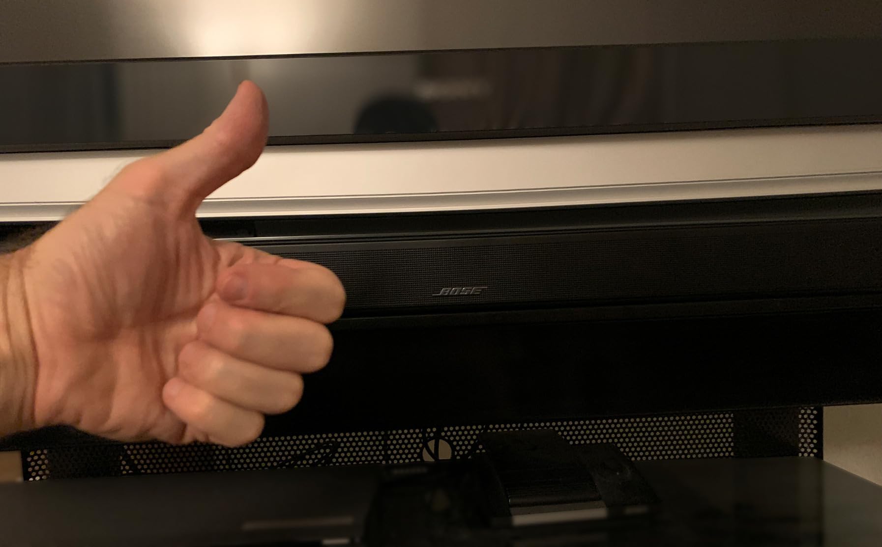 Bose Smart Ultra Dolby Atmos - Black, Soundbar with Bass Module 700 customer photo 1