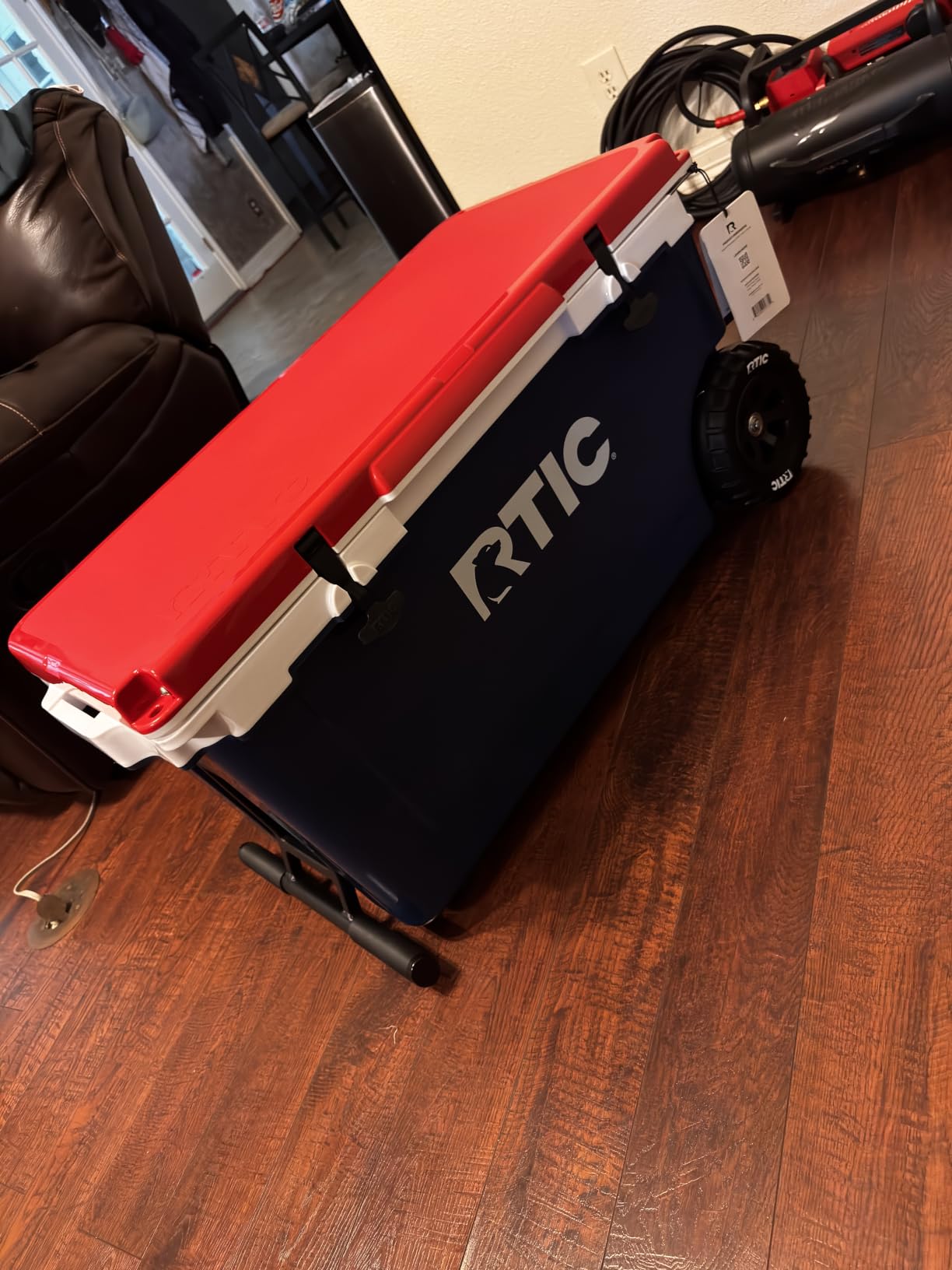 RTIC 72 QT Ultra-Light Wheeled Hard Cooler | Insulated, Ice Chest Box, Beach, Drink, Beverage, Camping, Picnic, Fishing, Barbecue, 30% Lighter Than Rotomolded customer photo 2