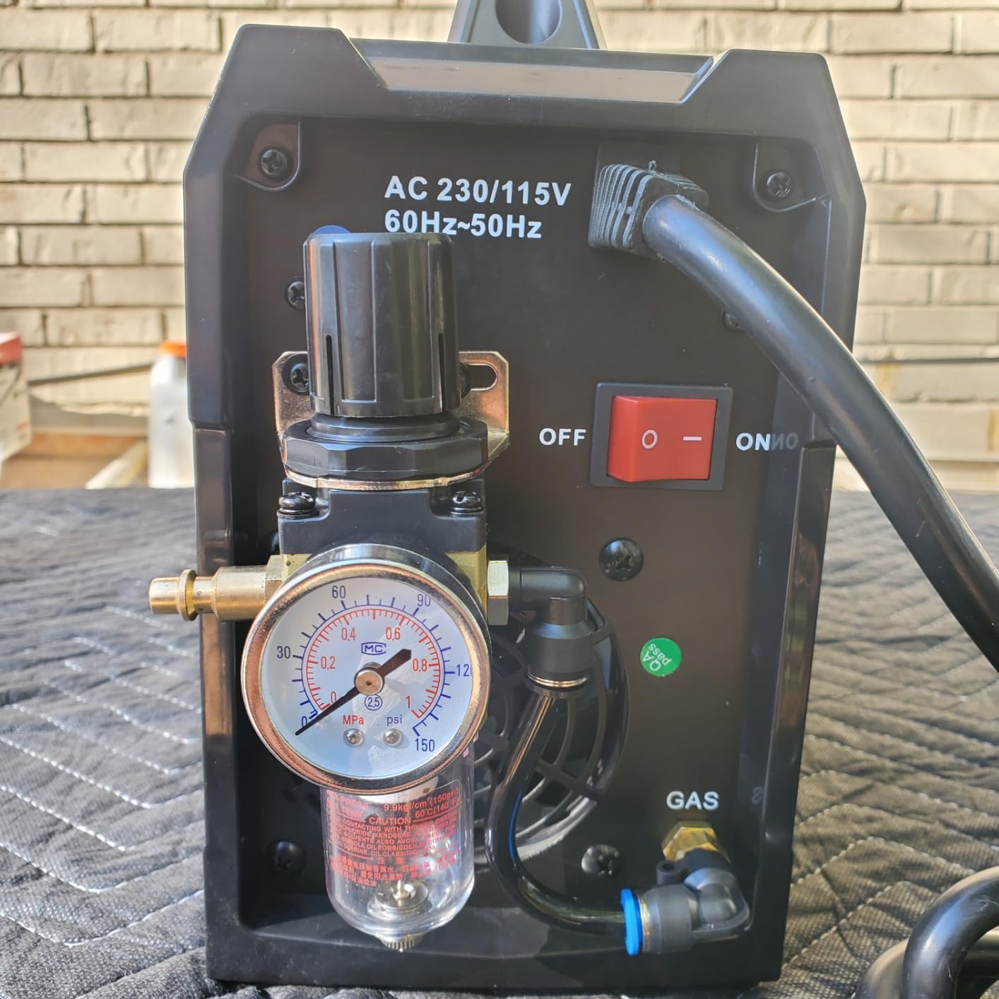 GZ GUOZHI Plasma Cutter, 50 Amp Air Inverter Plasma Cut, 110V/220V Dual Voltage Digital Display IGBT Inverter Plasma Cutting Machine with 2T/4T/TEST Function customer photo 1