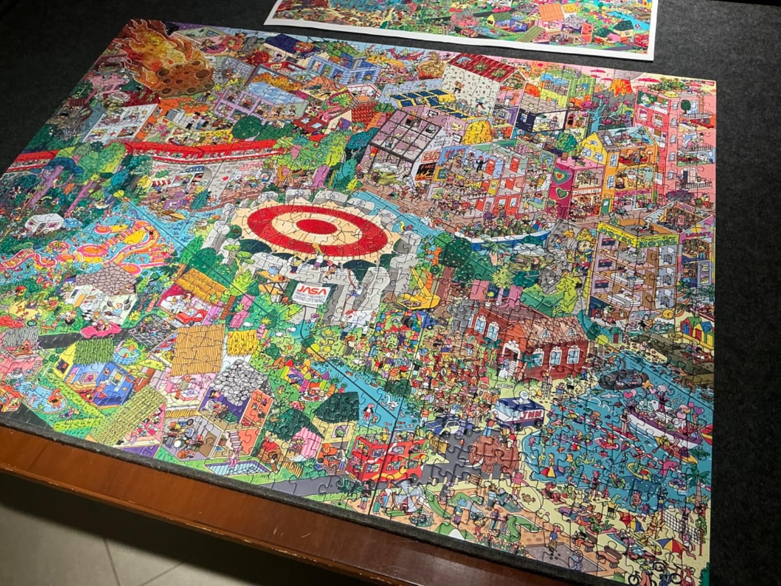 Big Rock City - 1000-Piece Puzzle by The Magic Puzzle Company - Series 4 customer photo 1