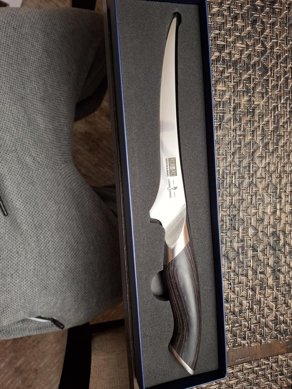 HOSHANHO Fillet Knife 7 Inch, Super Sharp Japanese Fish Boning Knife customer photo 2
