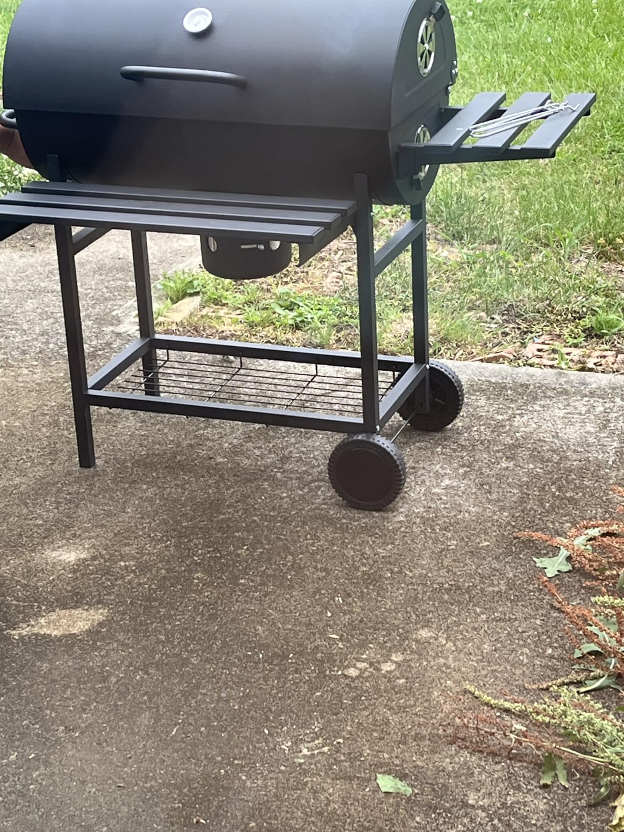 Flamaker Charcoal Grill Barrel style BBQ Charcoal Grill customer photo 1
