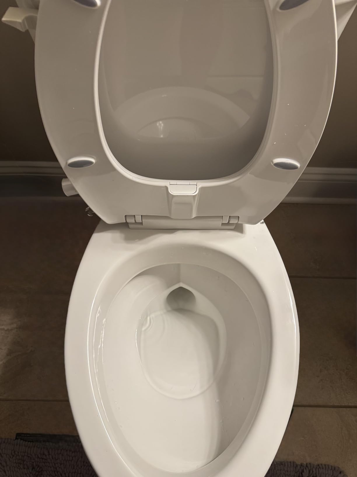 Clirass Elongated Bidet Toilet Seat with Quiet-Close, Non-Electric Bidet Mode with Dual Nozzles, Fit Elongated Toilet Seat, Adjustable Water Pressure with Brass inlet (Elongated) customer photo 1