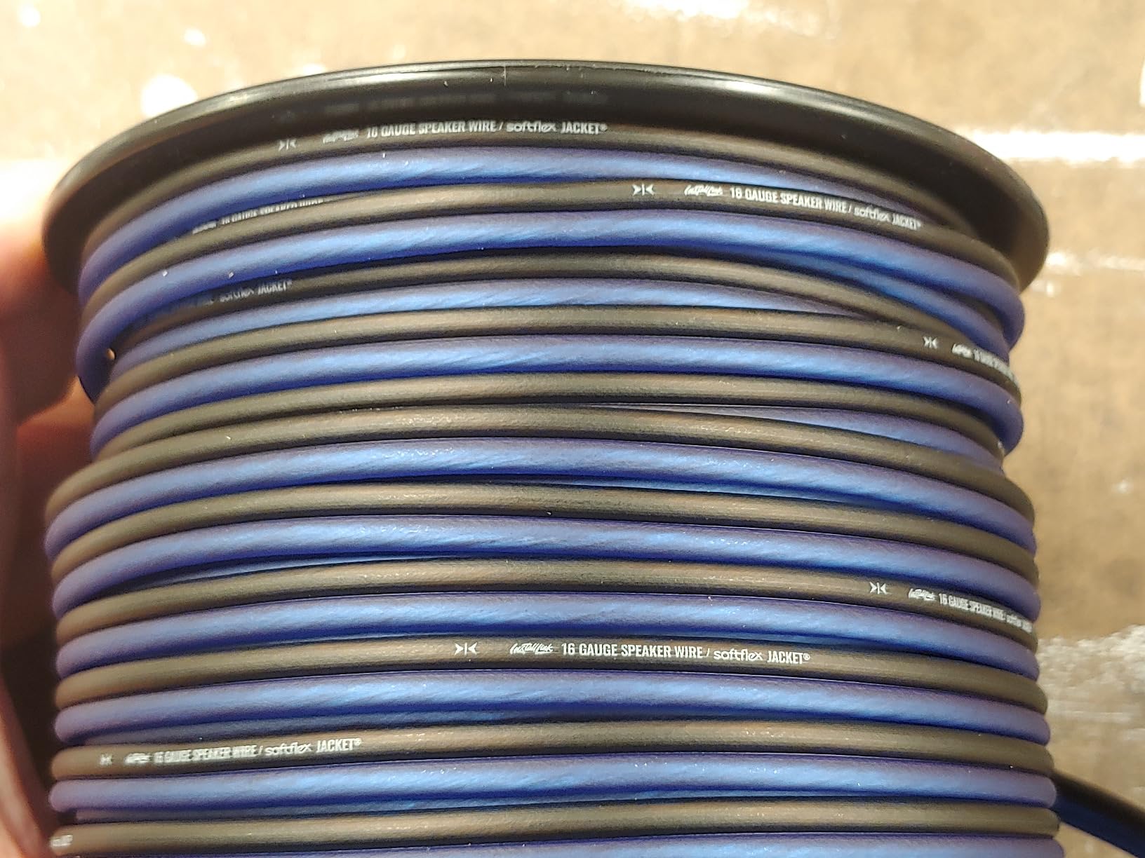 Install Link 16 AWG Gauge Speaker Wire (100 Feet) Car or Home Theater (CCA) customer photo 2
