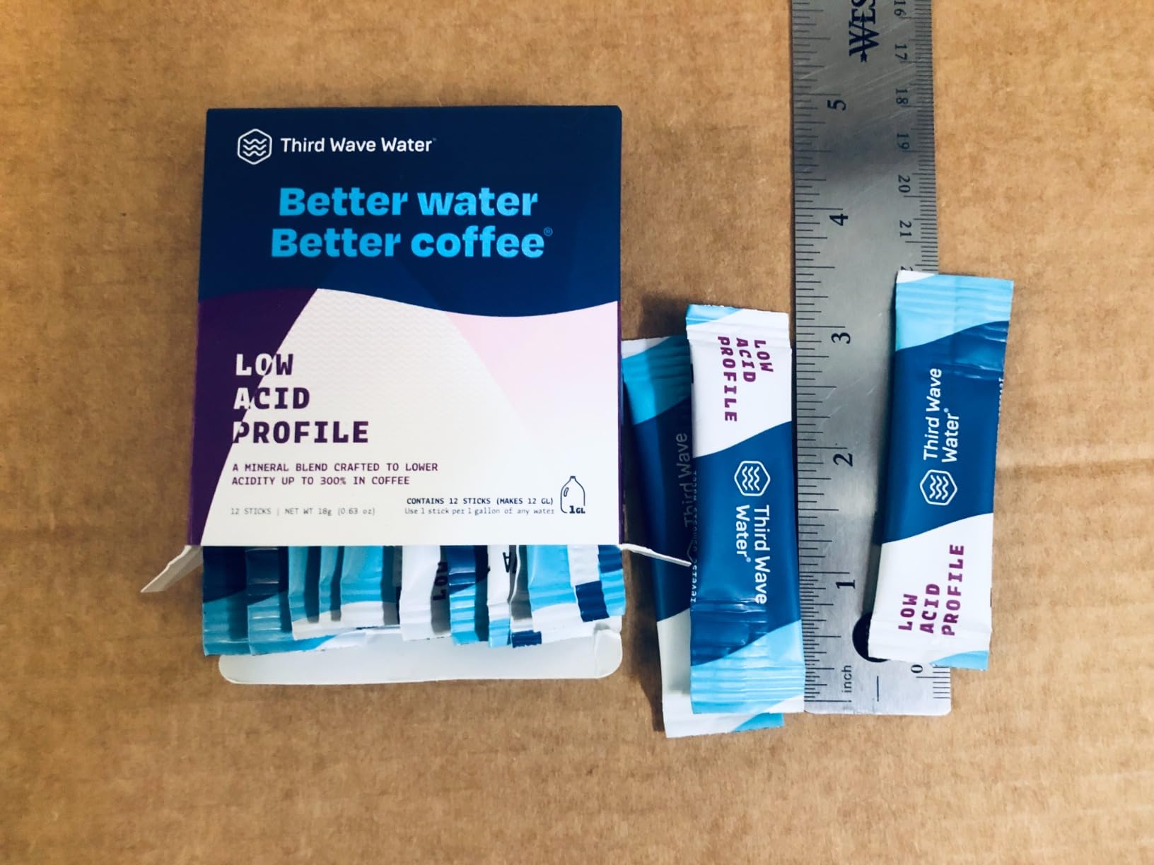 Third Wave Water Low Acid Coffee Profile - 12ct 1 Gallon Sticks for Making Any Coffee Beans, Grounds, or K Cups Low Acid customer photo 2