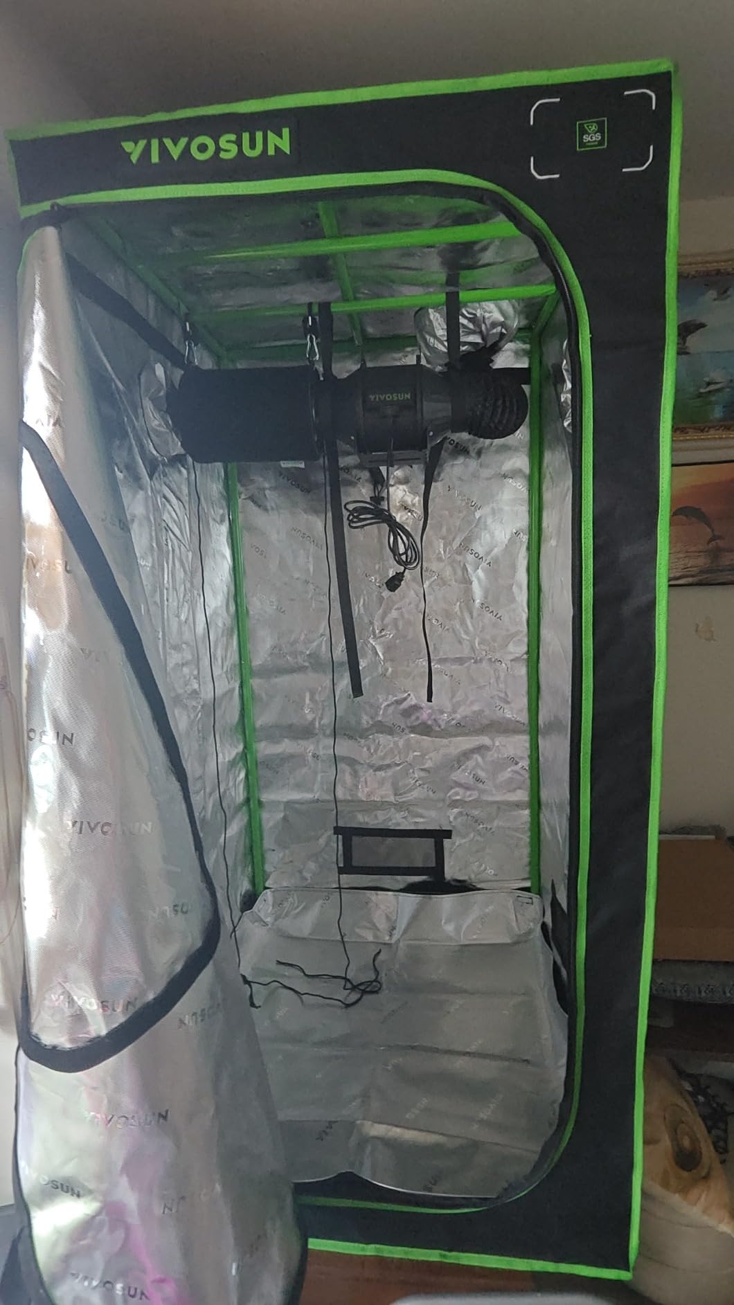 VIVOSUN 3x3 Smart PRO Grow Tent Kit WiFi Automatic Control Grow System customer photo 2