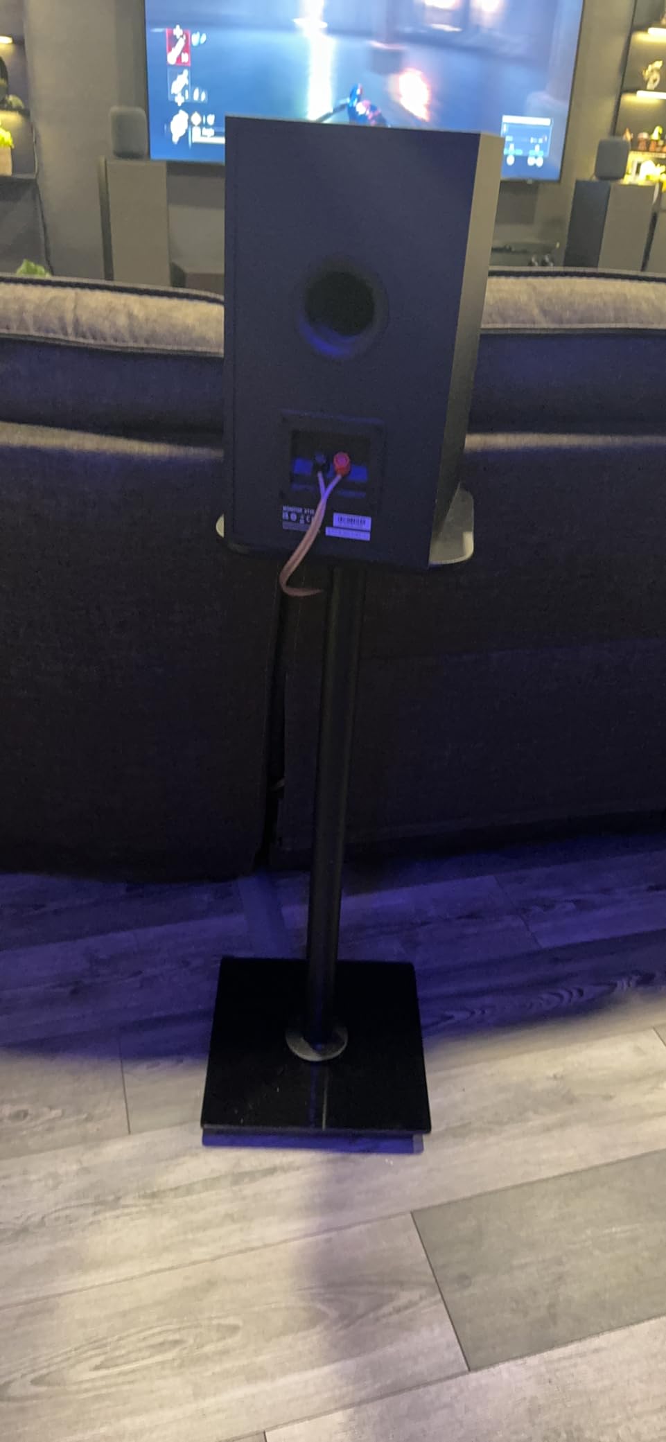 MOUNTUP Universal Speaker Stands Pair for Surround Sound Home Theater, 31