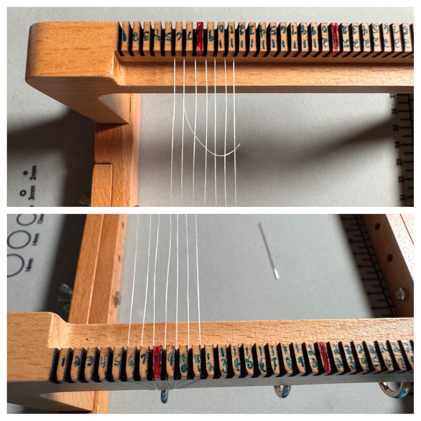 PP OPOUNT Adjustable Bead Loom Kit, Wood Loom Beading Supplies customer photo 1