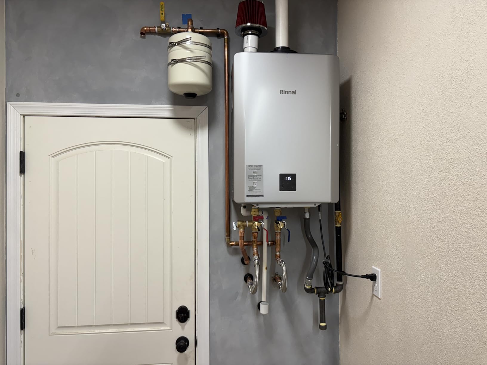 Rinnai RX130iN Condensing Smart Sense Tankless Water Heater | 7.1 GPM, 130k BTU, Natural Gas or Propane, Indoor/Outdoor Installation, Endless Hot Water customer photo 1