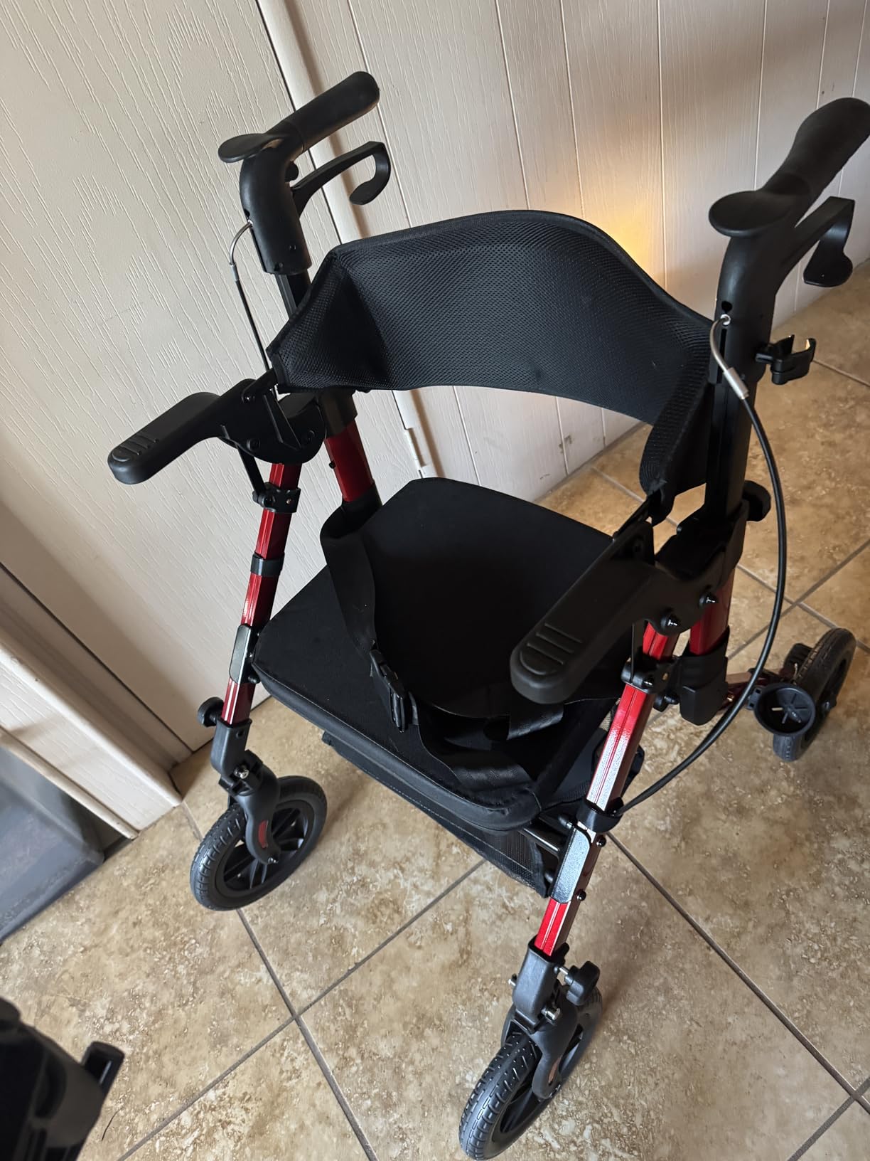 VOCIC Z51 Walker for Seniors, 2 in 1 Walker Wheelchair Combo, All Terrain customer photo 1