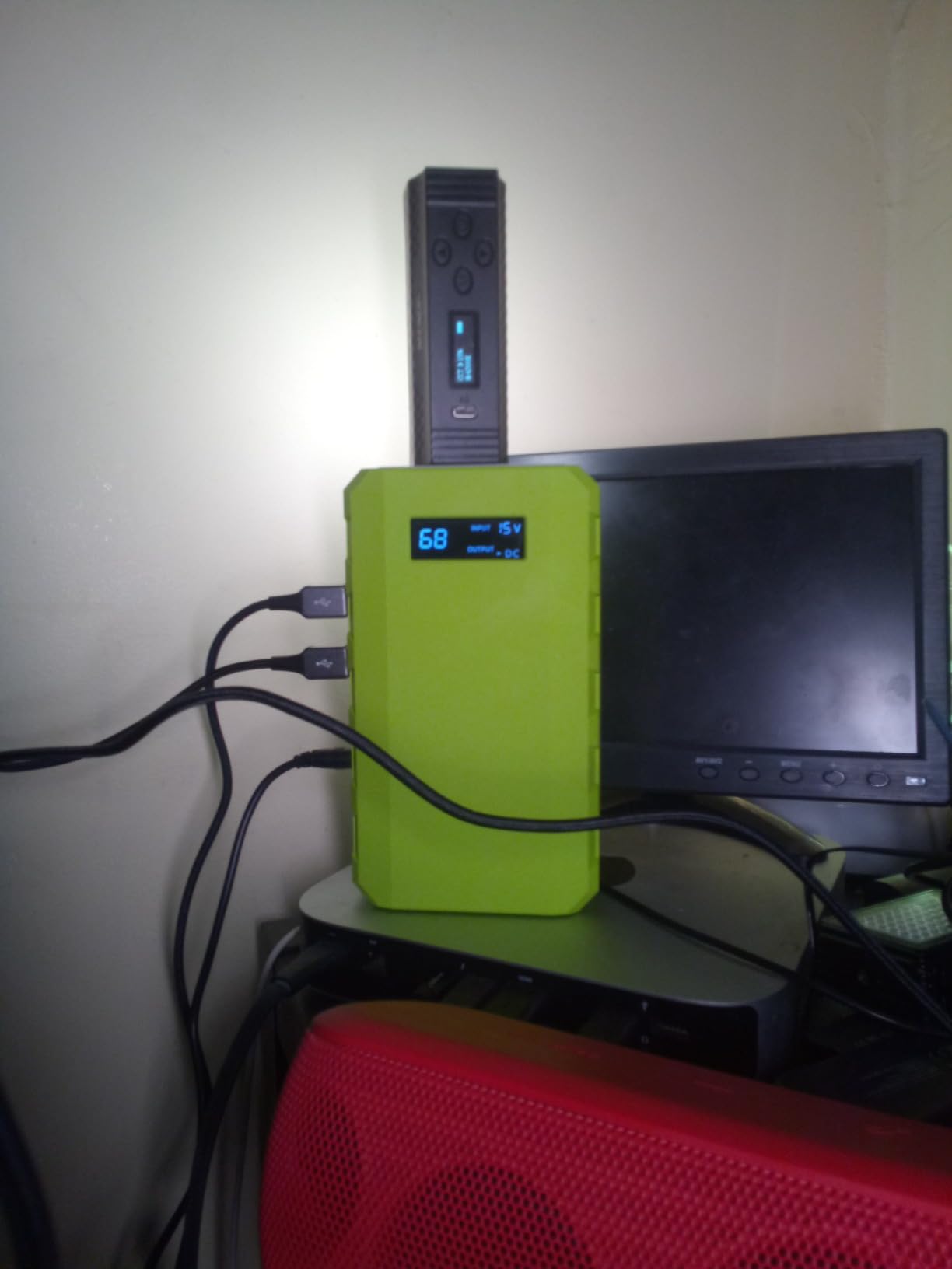 Portable Power Station with AC Outlet 120V, 24000mAh Laptop Charger Bank customer photo 1