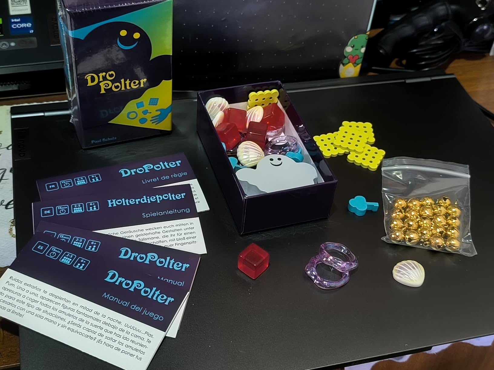 Oink Games DroPolter Fast-Paced Ghost Memory Party Game | Real-Time Pattern Recognition & Dexterity Challenge for Families and Kids | 2–5 Players | Ages 6+ | Portable Travel Game customer photo 1