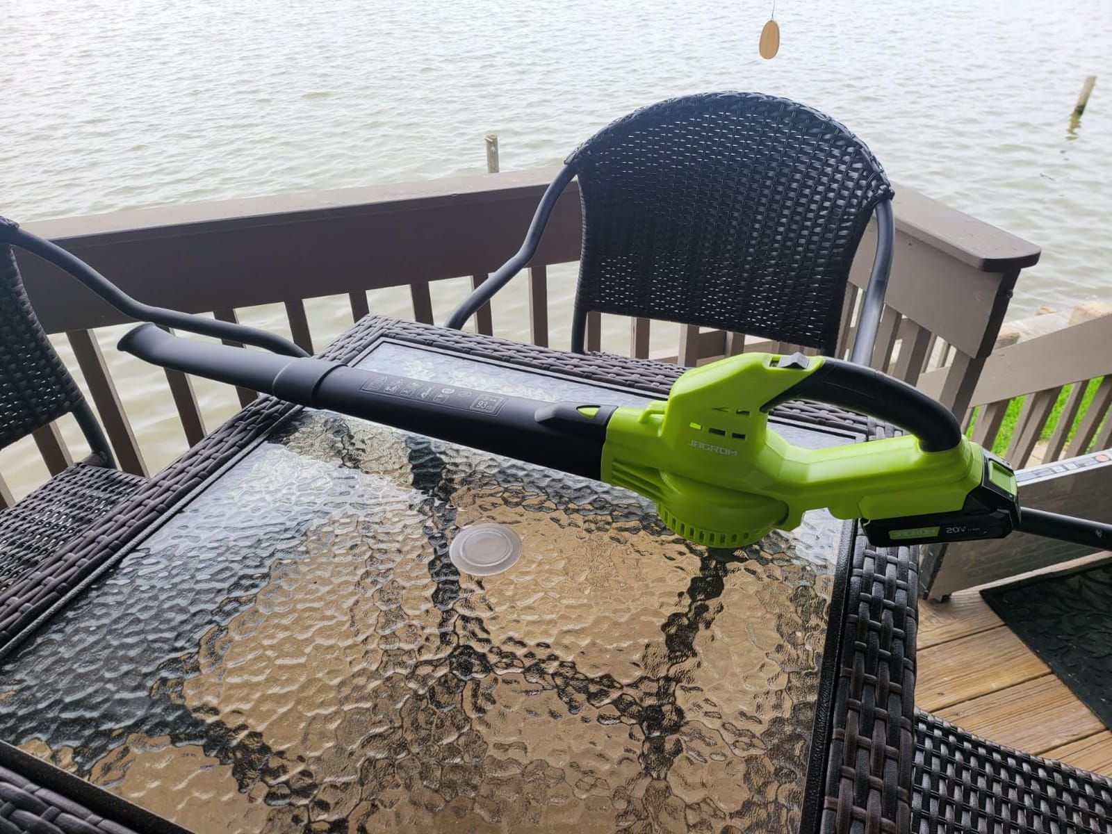 Leaf Blower Cordless with 2.0Ah Battery & Charger, 130MPH 180CFM High Speed customer photo 1