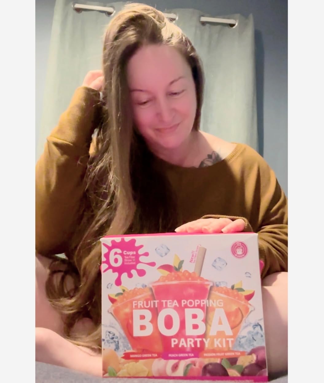 O's Bubble All in One Boba Tea Kit for Kids - Mixed Fruit, 6 Servings | DIY Bubble Tea Kit, Mixed Fruit 6 Servings with Cups, Straws & Stirrer, Fun Boba Kit Activity for Yummy Kids Party Drinks customer photo 1