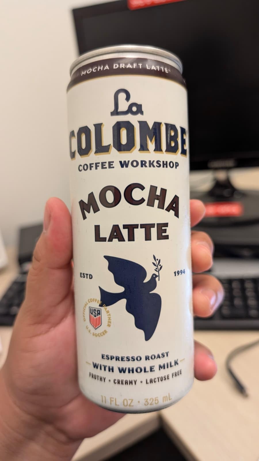 La Colombe Coffee, Mocha Draft Latte, 11 fl oz Cans (Pack of 12) customer photo 2