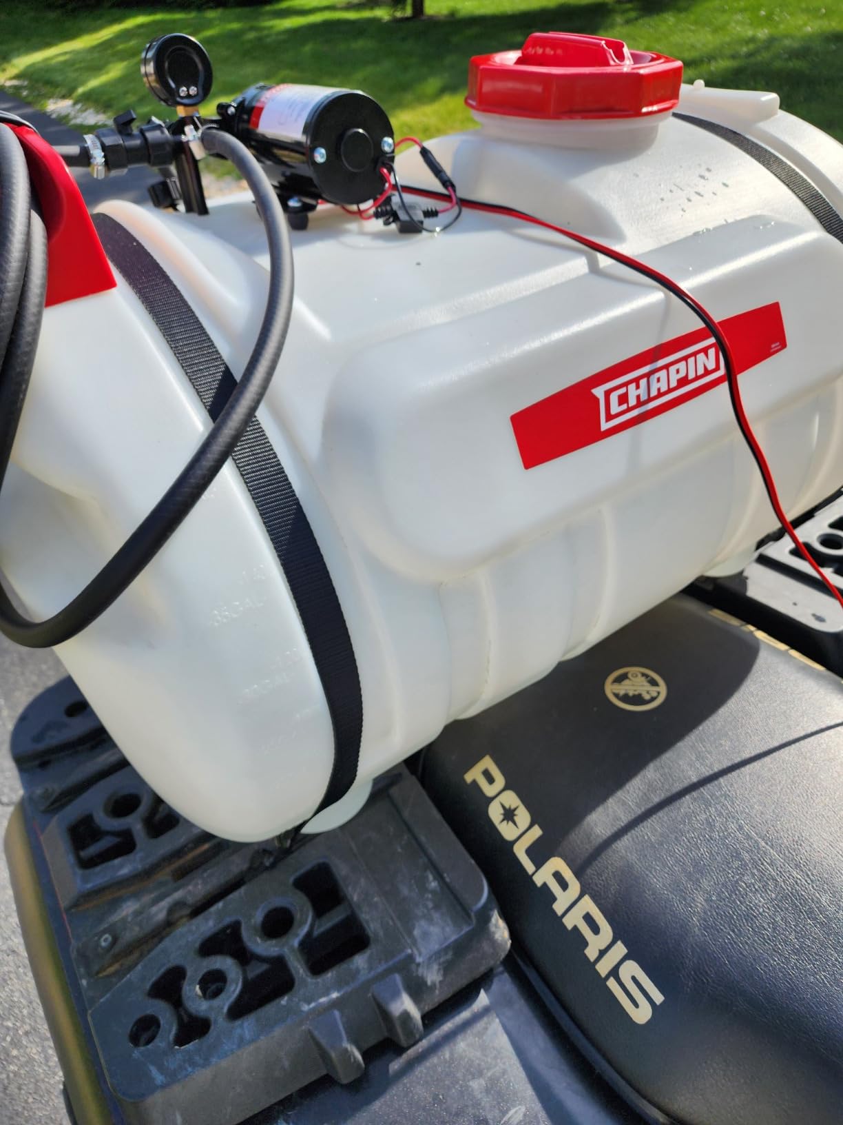CHAPIN 98444 40-Gallon ATV/UTV Sprayer, 2-Nozzle Boom & 2.5 GPM Pump customer photo 1