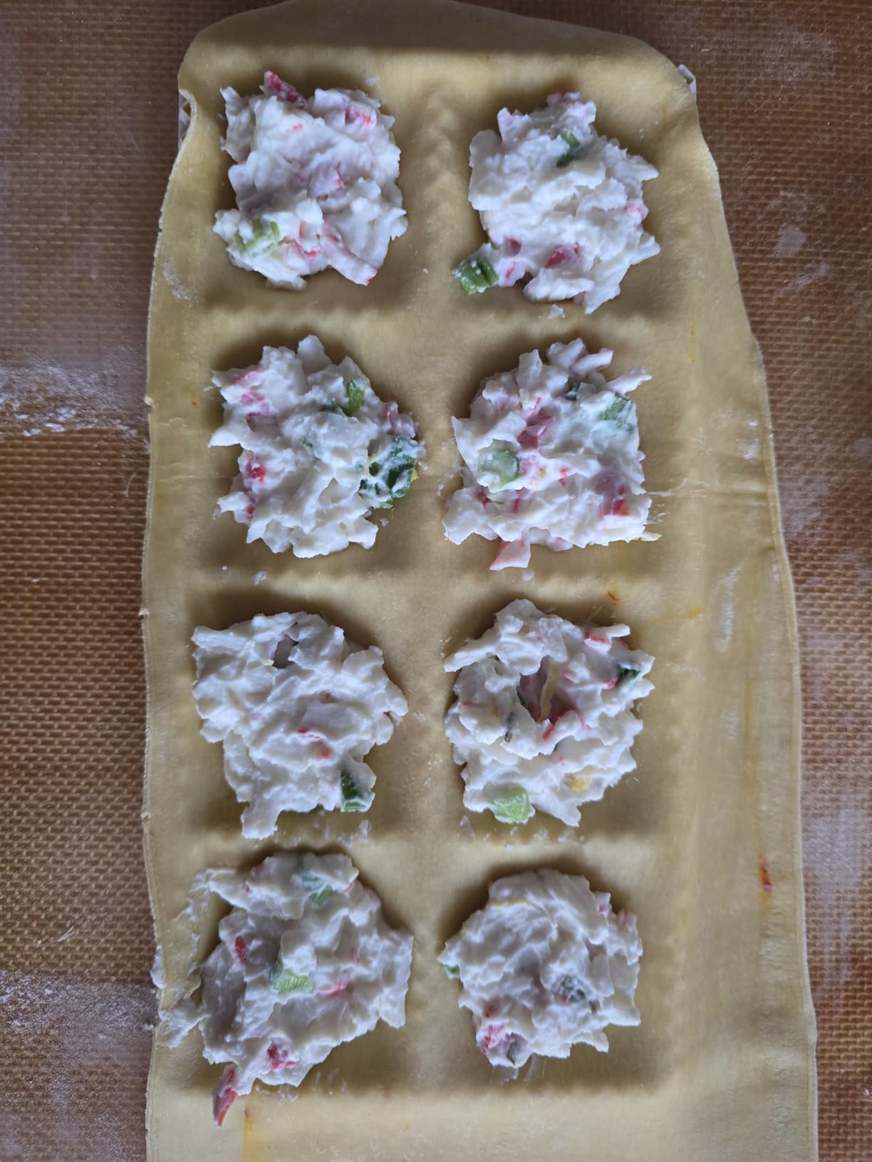Ravioli Maker Press, 8-Holes Square Mold, Pasta Mold, Dumpling Maker customer photo 2