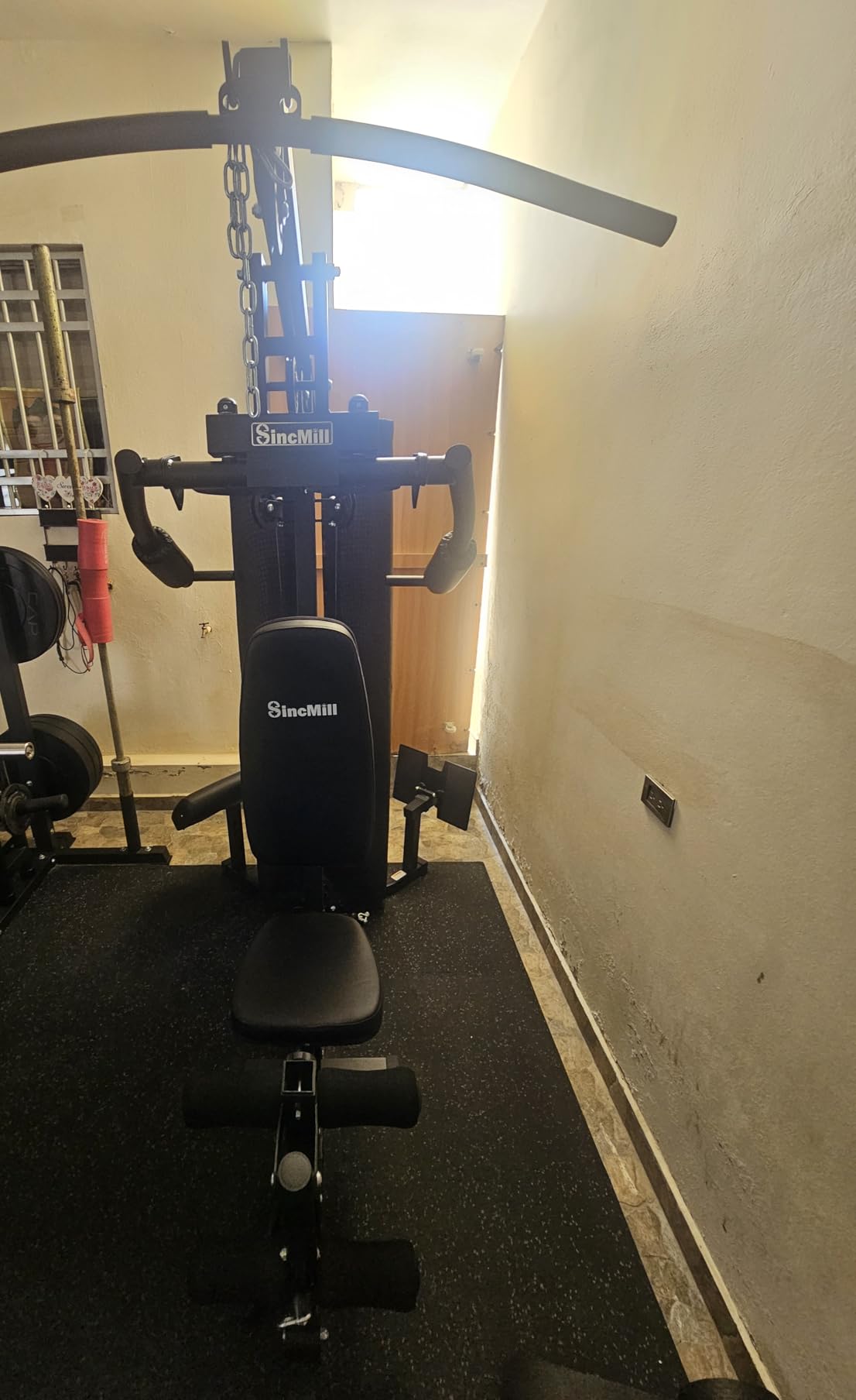 SincMill Home Gym Multifunctional Full Body Workout Equipment for Home Exercise Fitness customer photo 1