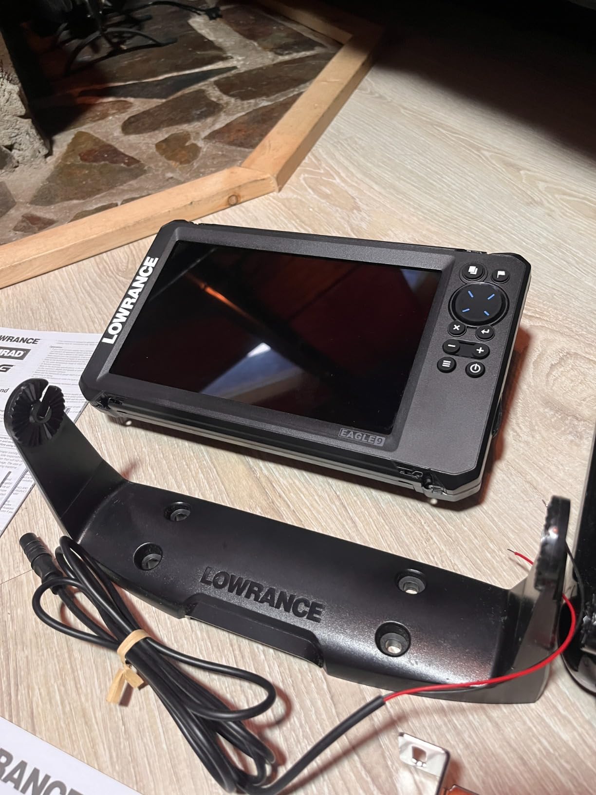 Lowrance Eagle Fish Finder, 4-to-9-inch, Sonar and C-MAP Options customer photo 1