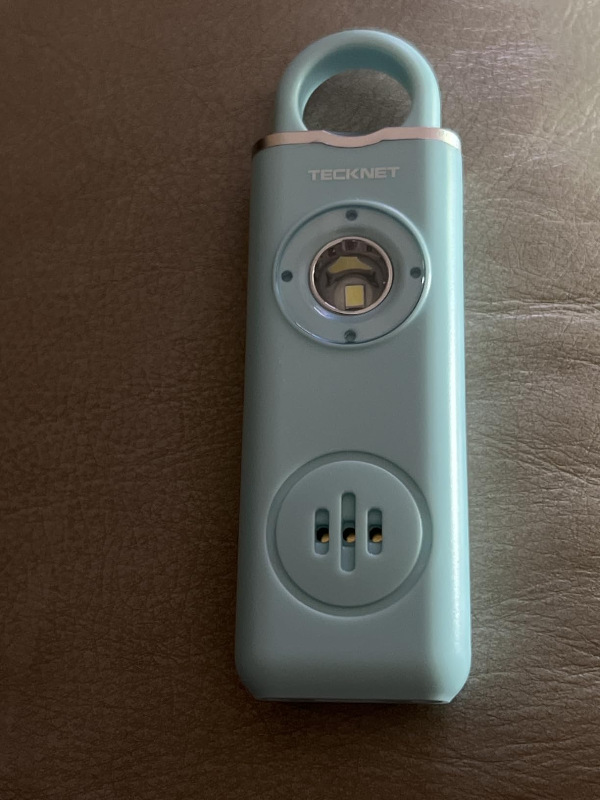 TECKNET Rechargeable Personal Safety Alarm for Women, 130dB Self Defense Keychain Alarm with SOS Strobe Light, Low Battery Notice, Personal Alarm Loud Siren Safety Keychain for Girls Kids Elderly customer photo 1