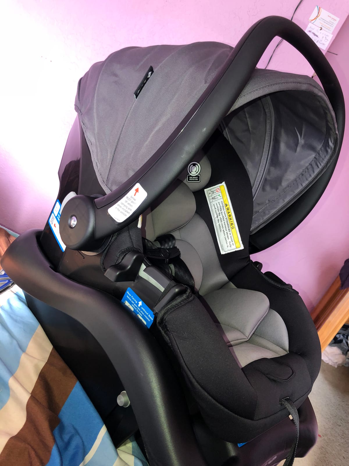 Safety 1st OnBoard FLX Infant Car Seat with Base, Lightweight Baby Car Seat for Travel, Monument 4 customer photo 1