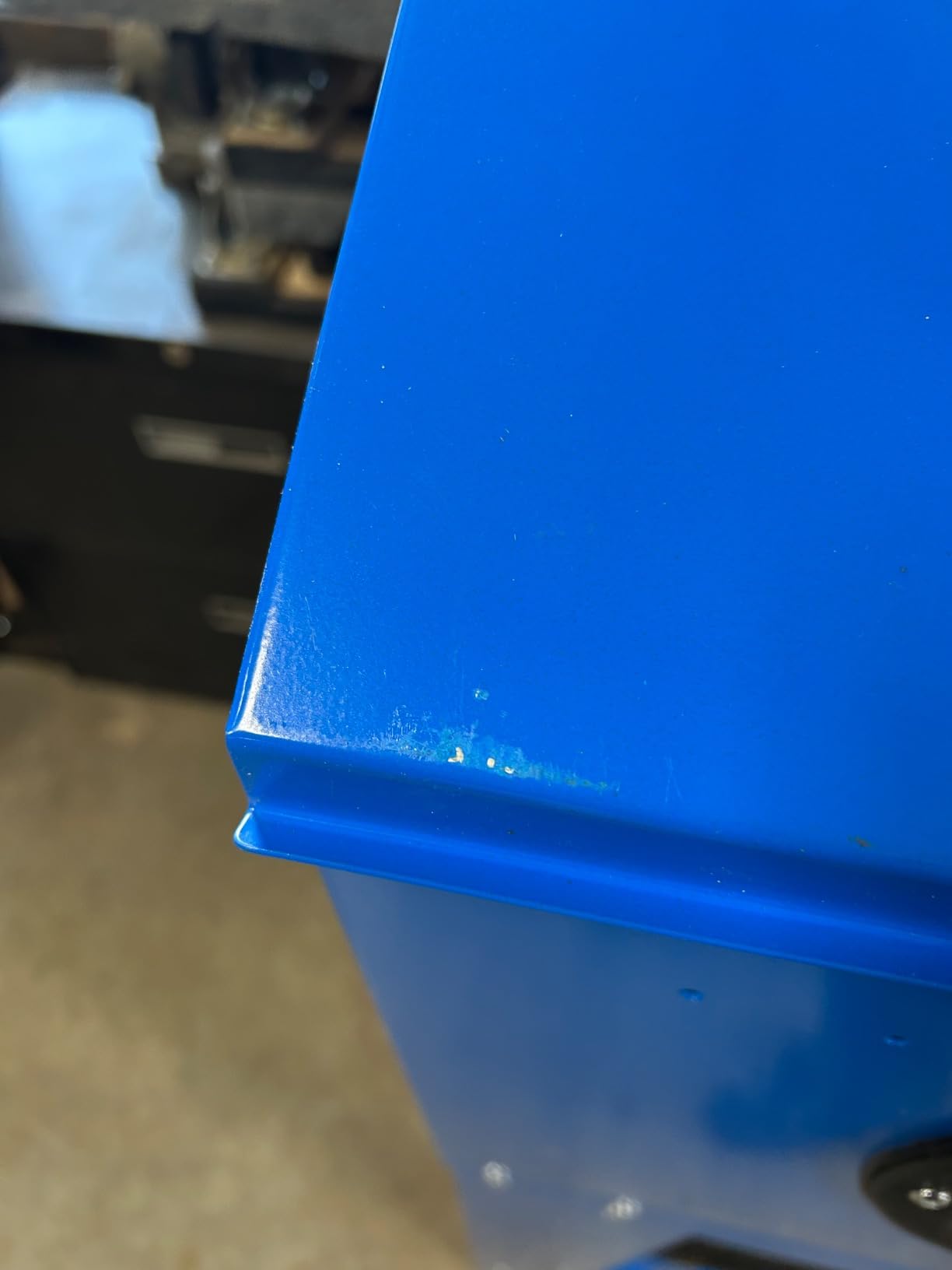 Sandblasting&Sandblaster Cabinet 90 Gallon with Dust Collection Reclaimer System Floor Abrasive Blast Cabinet for Rust Grime Paint Removing customer photo 2