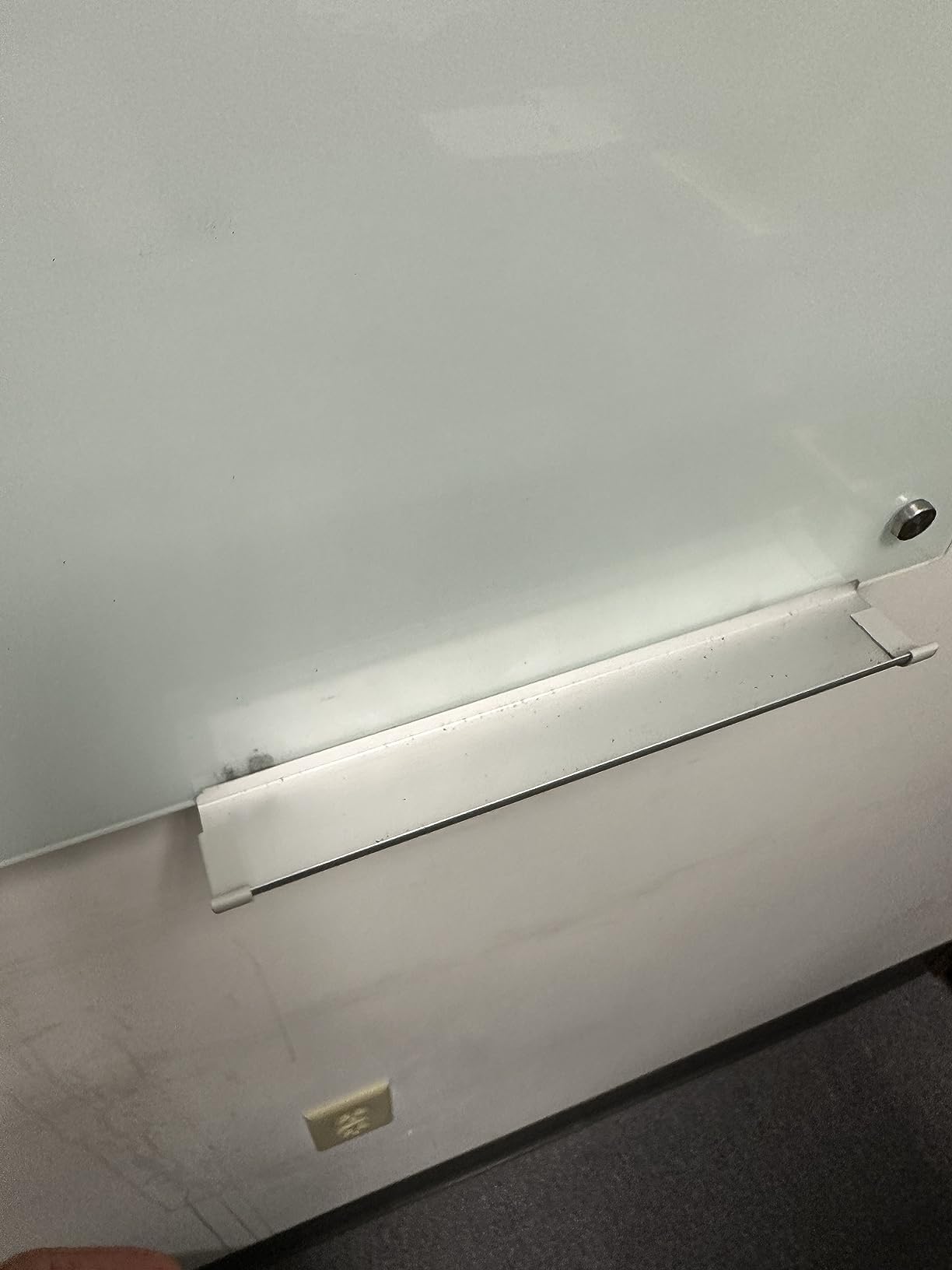 Glass Whiteboard 6' x 4' Large Magnetic Dry Erase White Board for Walls customer photo 2