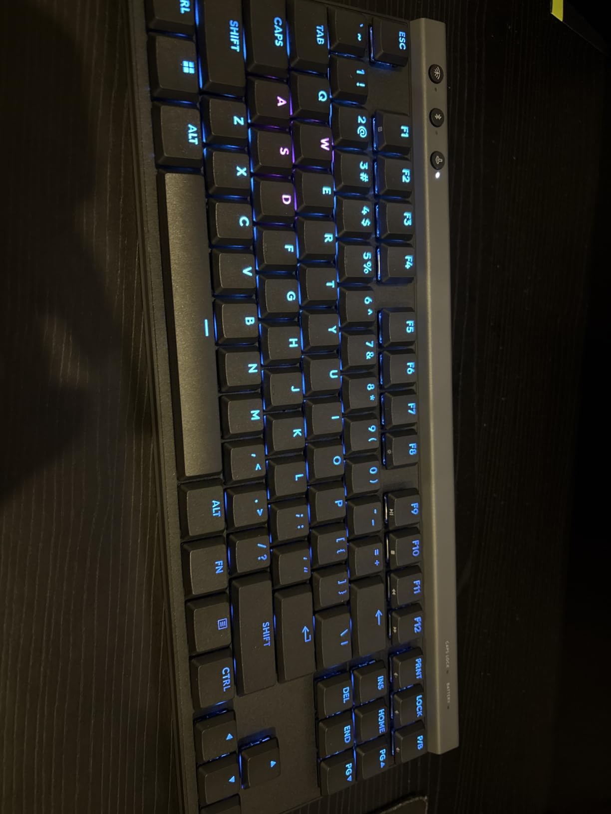 Logitech G515 Lightspeed TKL Wireless Gaming Keyboard (Tactile) - Black customer photo 2