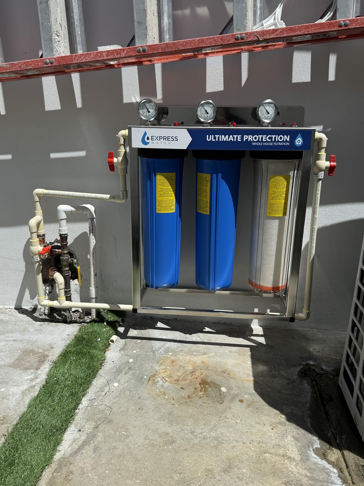 Express Water Whole House Water Filter System, Iron & Manganese, 3-Stage customer photo 1