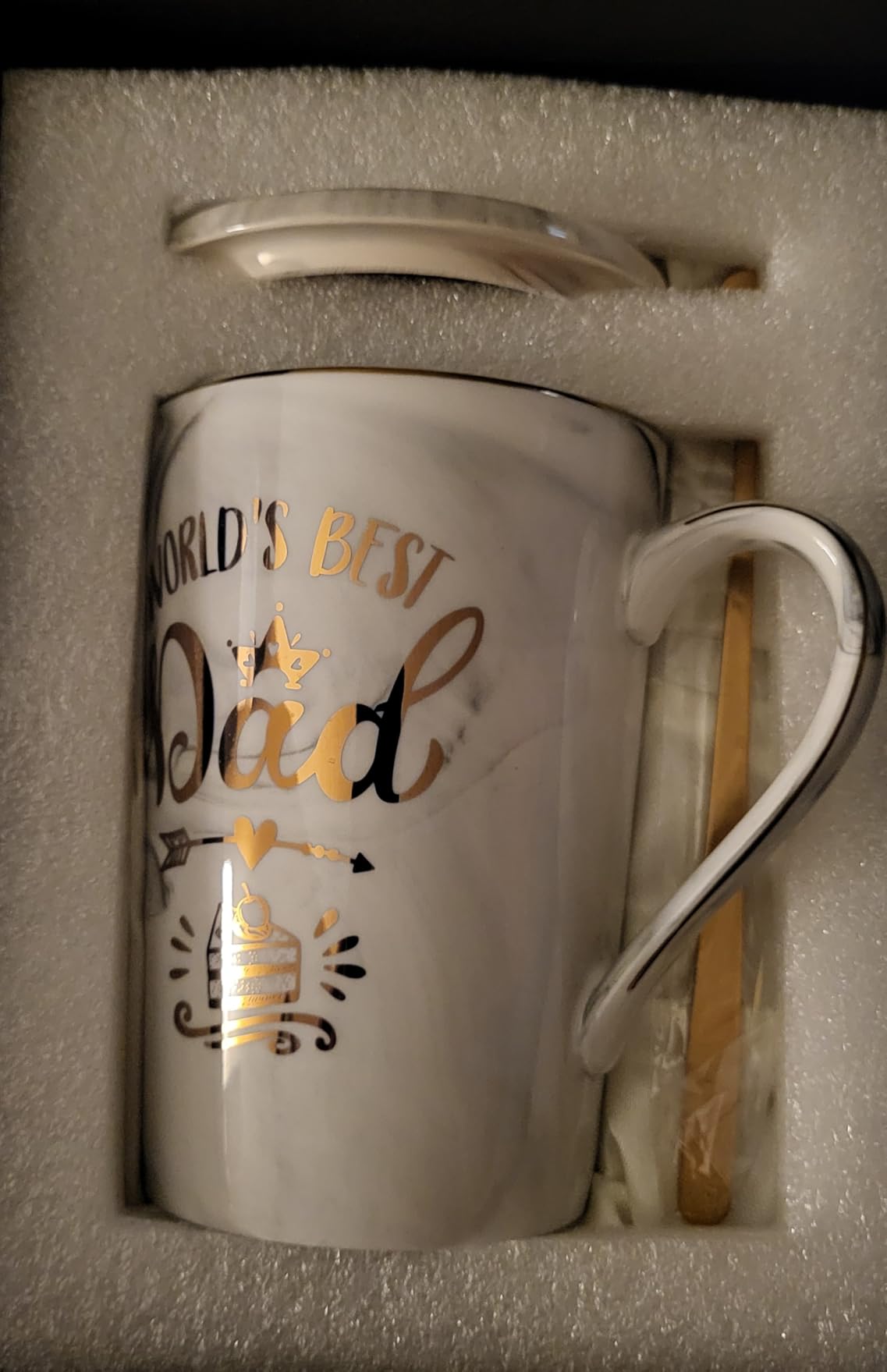 Best Teacher Appreciation Gifts for Men Women, 14oz Unique Black Coffee Mug customer photo 1