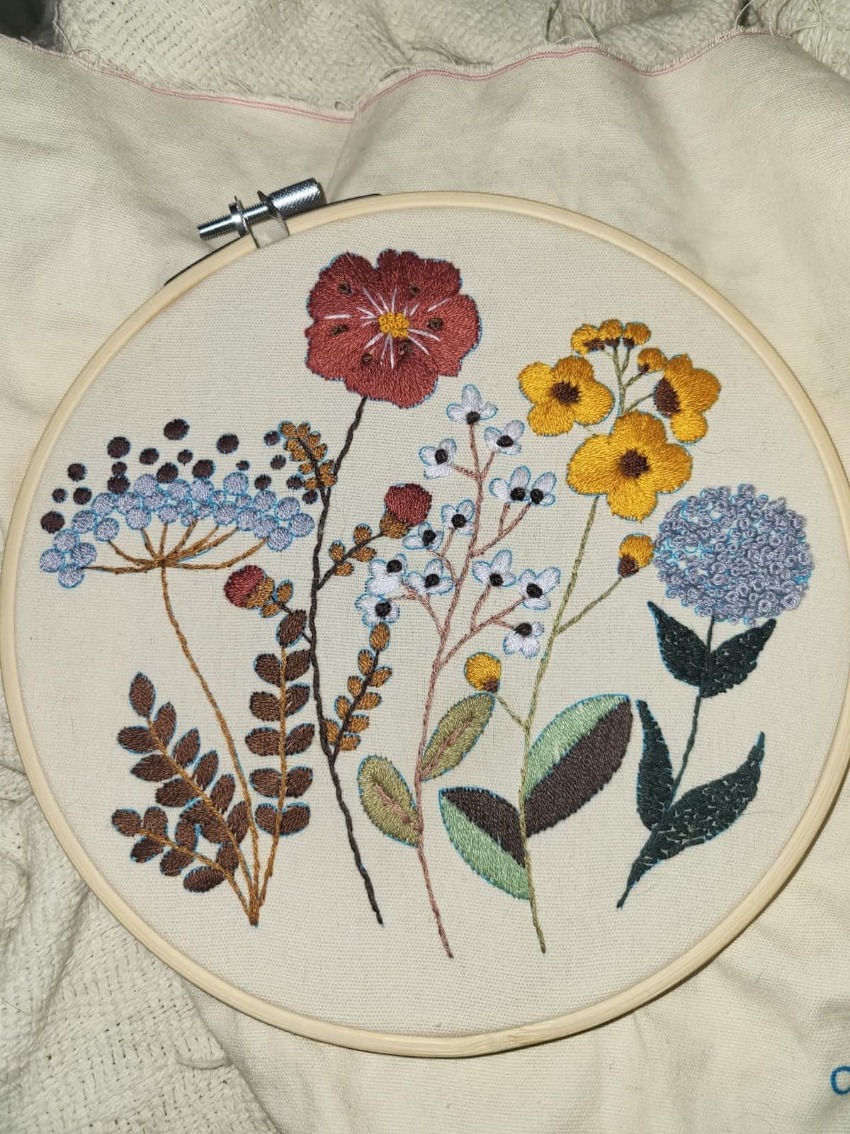 wtisan 4 Pack Embroidery kit for Beginners Cross Stitch Kits for Adults | DIY Needlepoint Kits with Flower Patterns, Embroidery Tools, Threads, Step by Step Instructions, Hand Craft Lover Gift customer photo 2