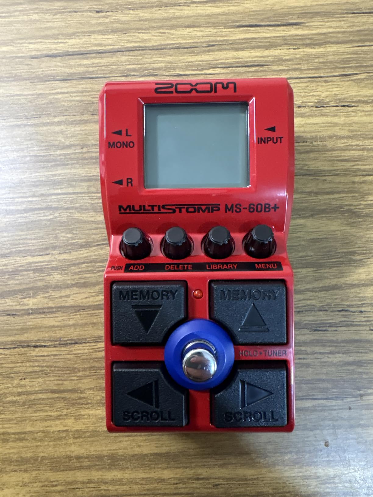 Zoom MS-60B+ MultiStomp Bass Effects with Amp Models customer photo 1