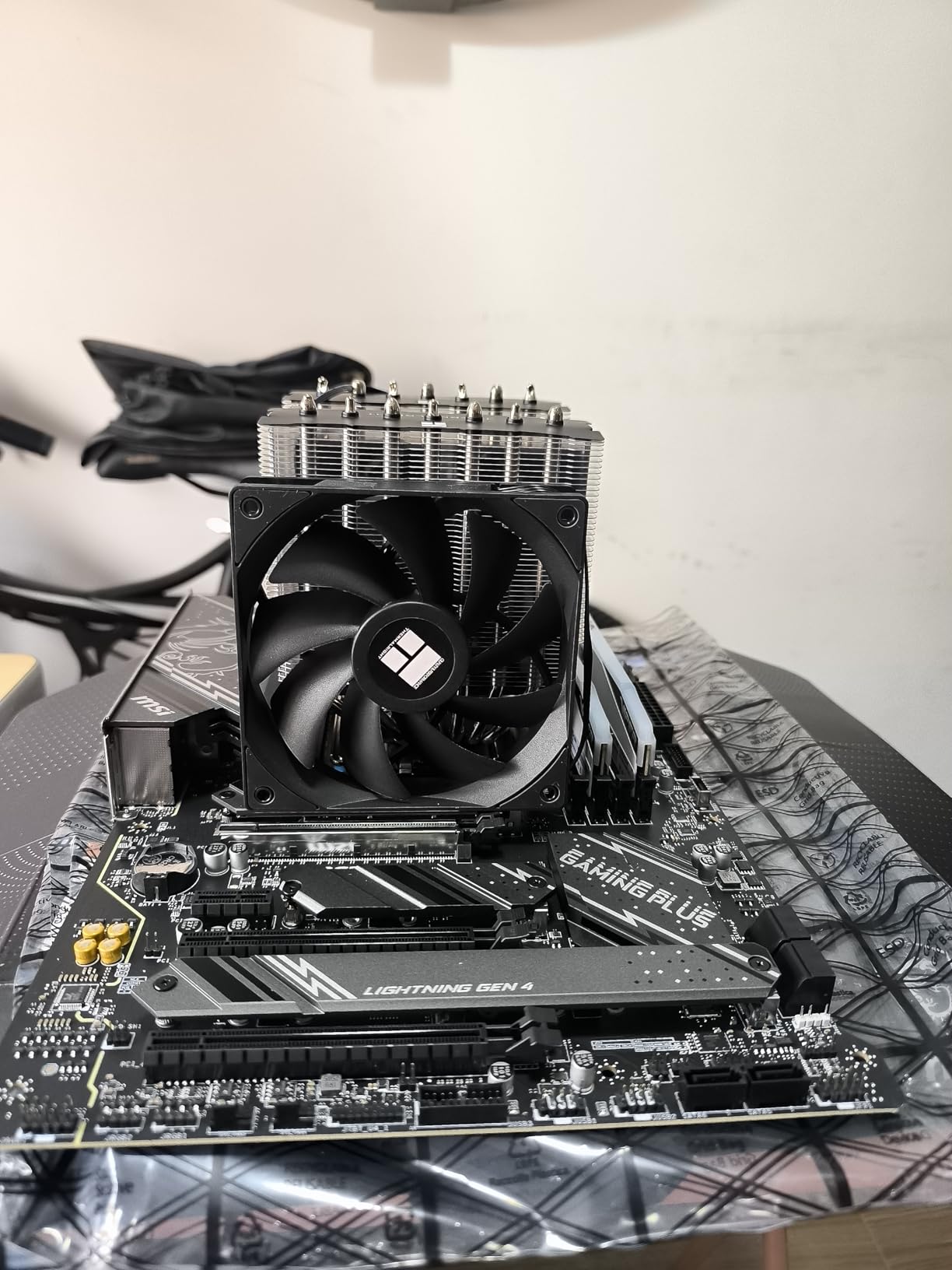 MSI Z790 Gaming Plus WiFi-AMZ Gaming Motherboard (Support 14th/13th/12th Gen Intel Processors, LGA 1700, DDR5, PCIe 5.0, M.2 Slots, 2.5Gbps LAN, USB 3.2 Gen2, Wi-Fi 6E, Bluetooth 5.3, ATX) customer photo 1