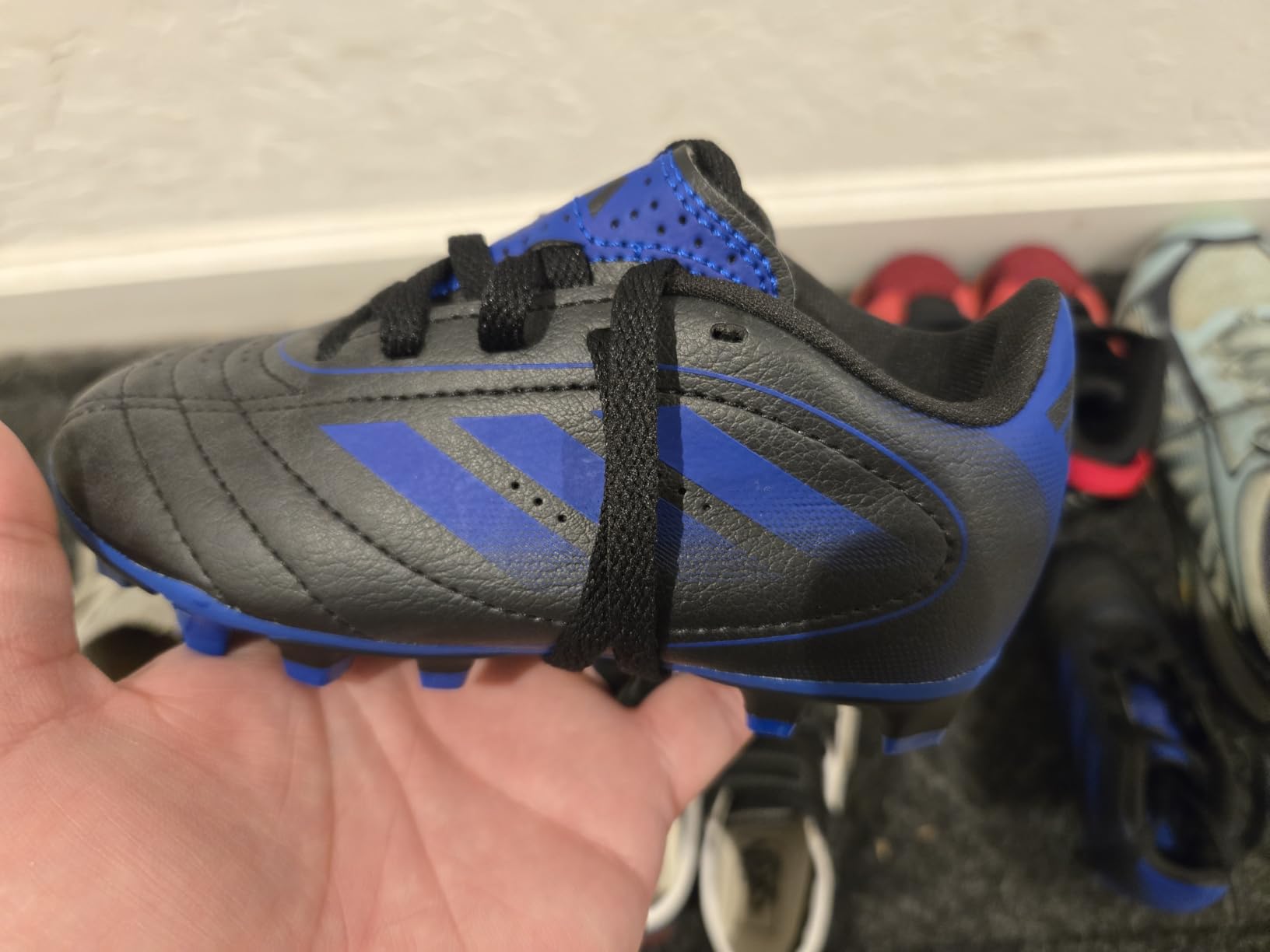 adidas Kids' Goletto Ix Firm Ground/Multi Ground Soccer Cleat customer photo 1