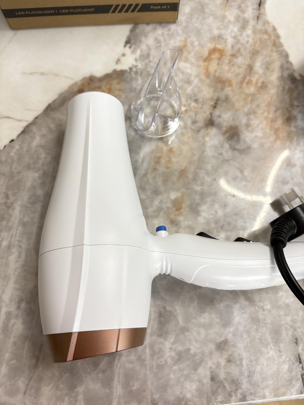 Conair Double Ceramic Hair Dryer with Diffuser & Concentrator, 1875W | Ionic blow dryer with concentrator and diffuser hair dryer attachments made to smooth frizz and enhance curl definition customer photo 2