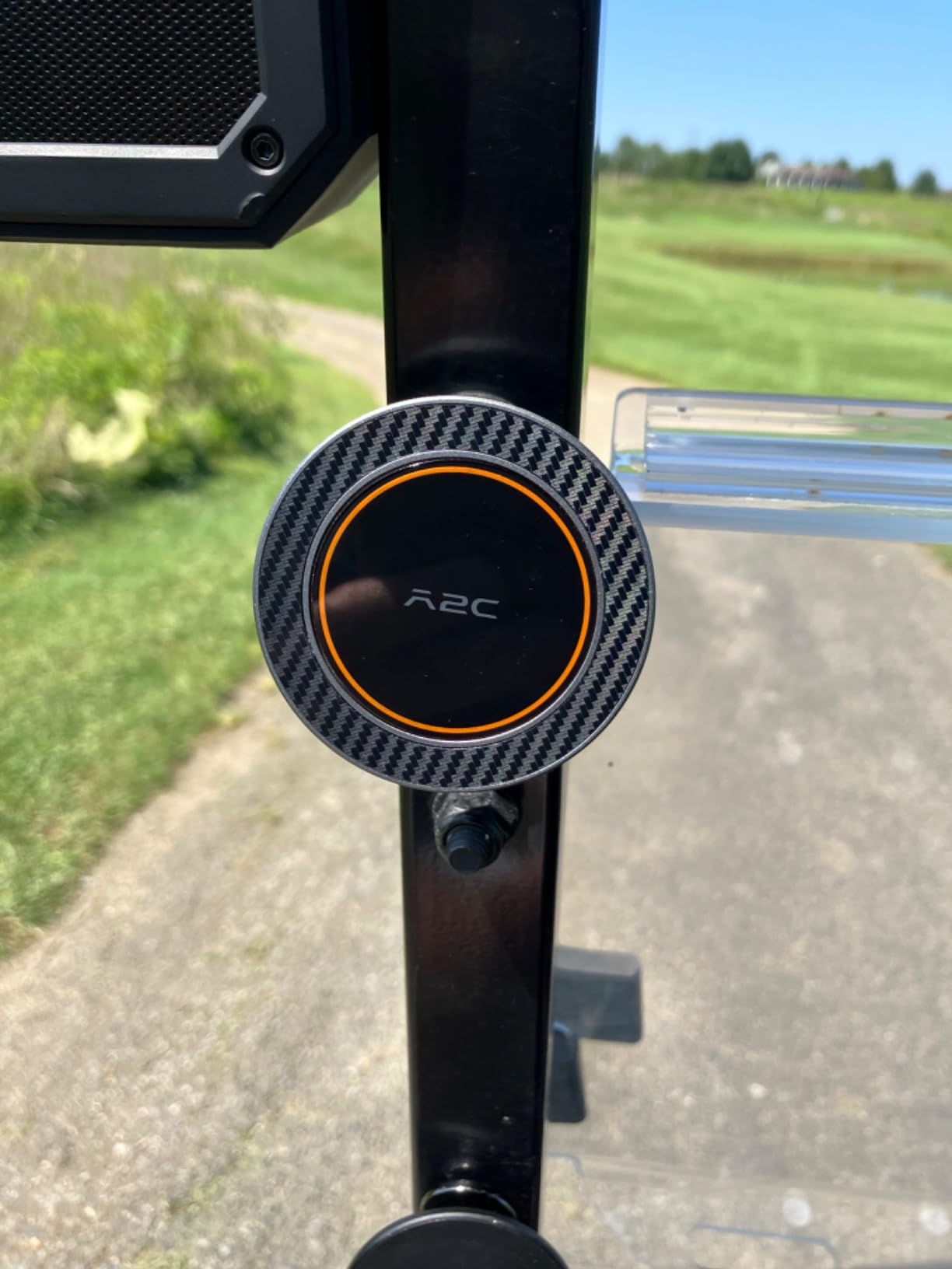 A2C Alloy Magnetic Golf Cart Phone Holder, Unique Golf Accessories for Men customer photo 2