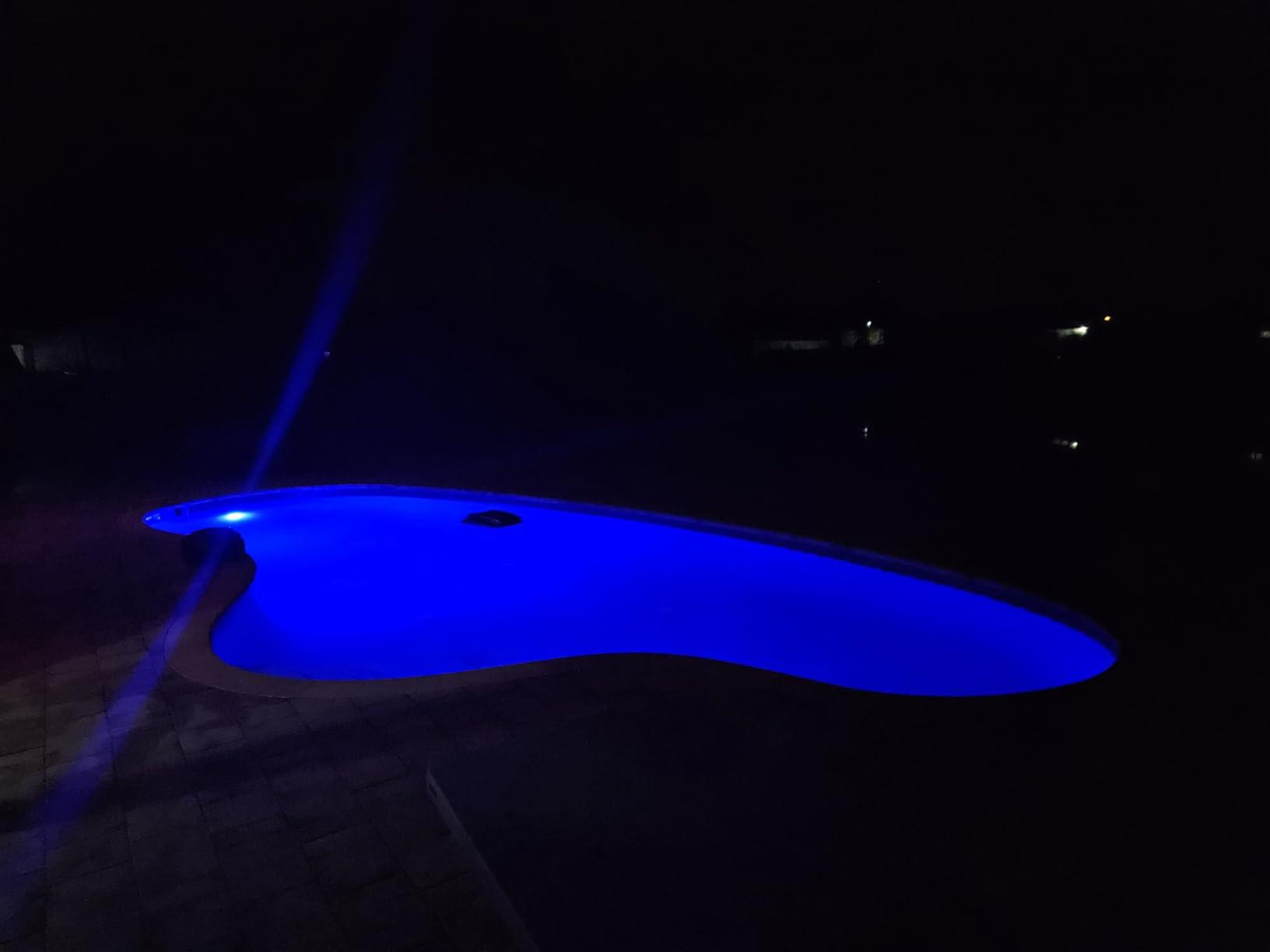 Awanhe Pool Lights for Inground Pool, 60W 10 Inch LED Inground Pool Light with Controller, Remote and APP Control for Wet Niche, Color Changing Underwater Swimming Pool Lights with 50 Foot Cord customer photo 1