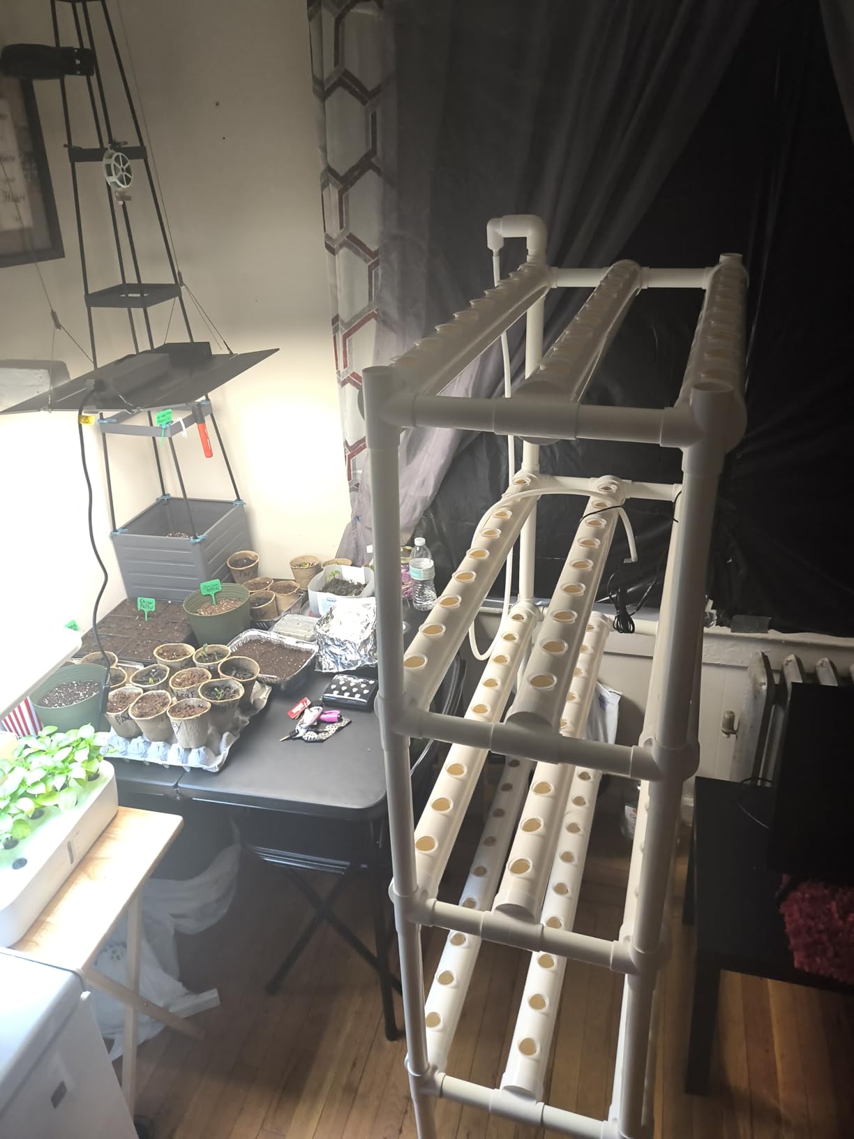 108 Plant Sites Hydroponics Growing System with Water Pump&Timer customer photo 1
