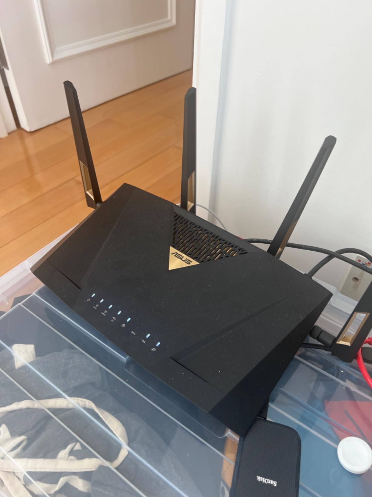ASUS RT-BE88U WiFi 7 Router - x2 10G Ports, Up to 7.2 Gbps, Mesh Compatible customer photo 1