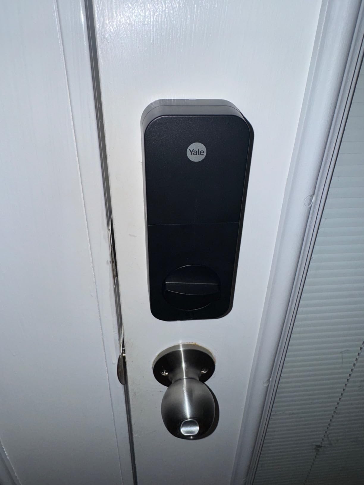 Yale Code Keypad Deadbolt for Keyless Front Door Entry, Black Suede customer photo 1