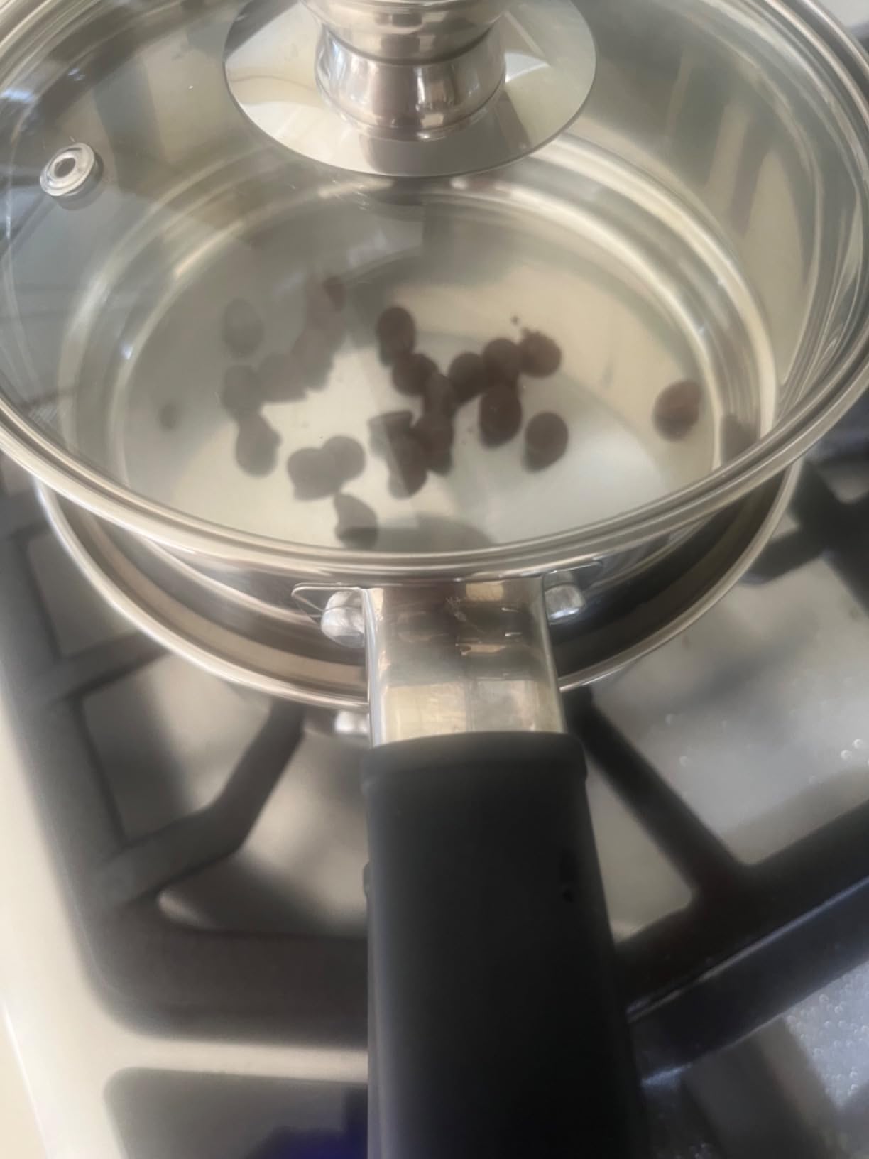 AVACRAFT 1.5 Quart 18/8 Stainless Steel Double Boiler with Glass Lid | 5-Layer Capsule Base, Ideal for Melting Chocolate, Butter, Cheese, Wax, Long Stay-Cool Handle, Comfortable Grip customer photo 2