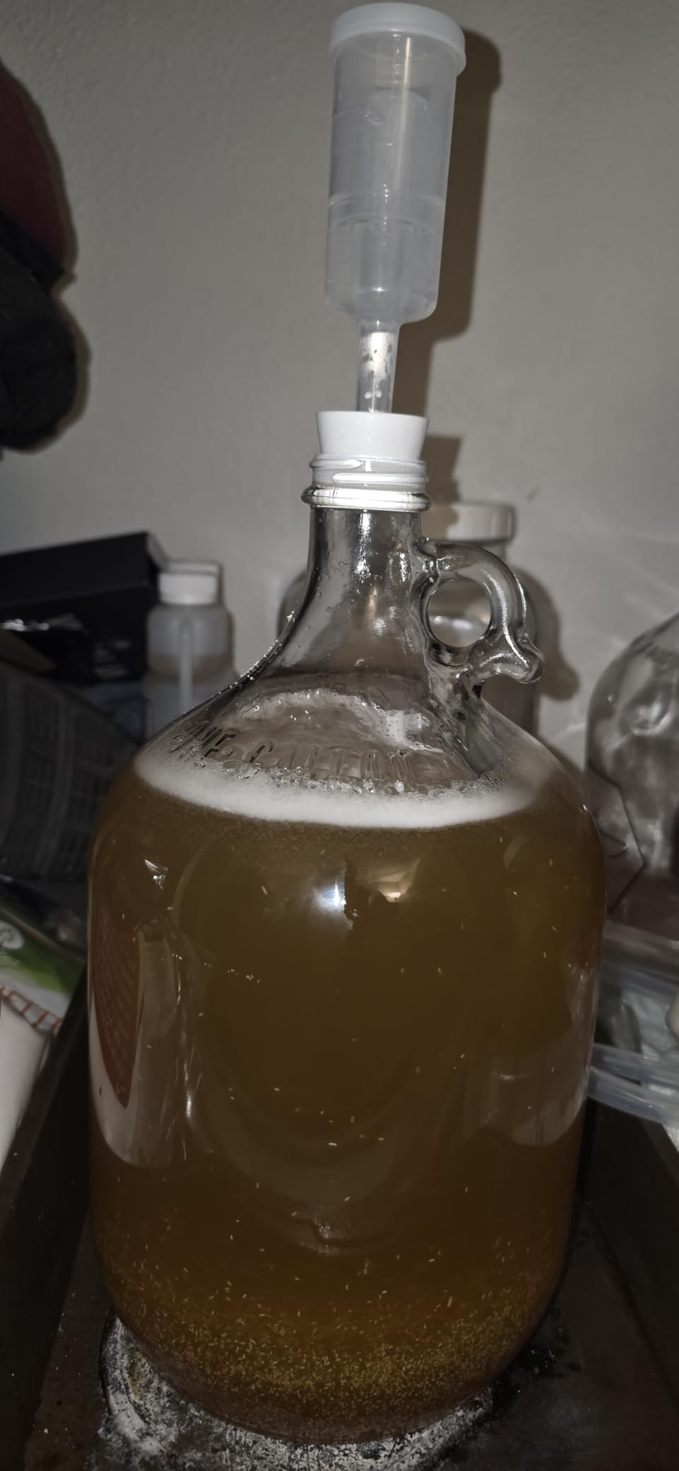 Complete Mead Making Kit for Beginners - Home Brewing Starter Kit - Includes 1 Gallon Glass Jug Carboy - Alcohol Hydrometer for Alcohol Test - Auto Siphon - Airlock - How to Guide and More customer photo 2