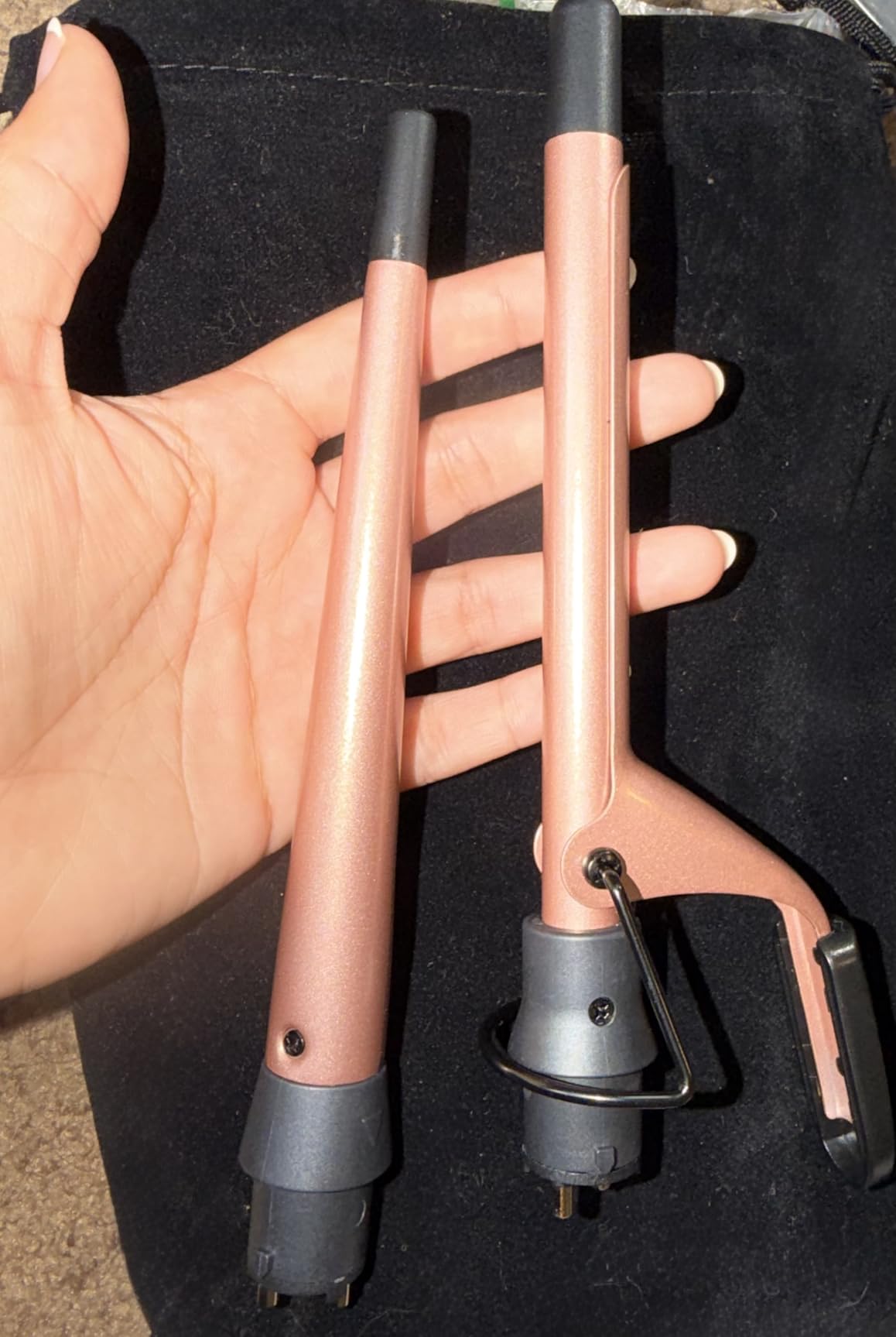 Ufree 5 in 1 Curling Iron Set with Flat Iron, 0.35