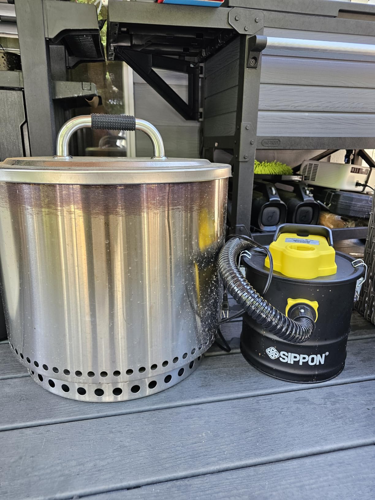 Ash Vacuum Cleaner, 800W 2.6 Gallon for Pellet Stove & Fireplace customer photo 2
