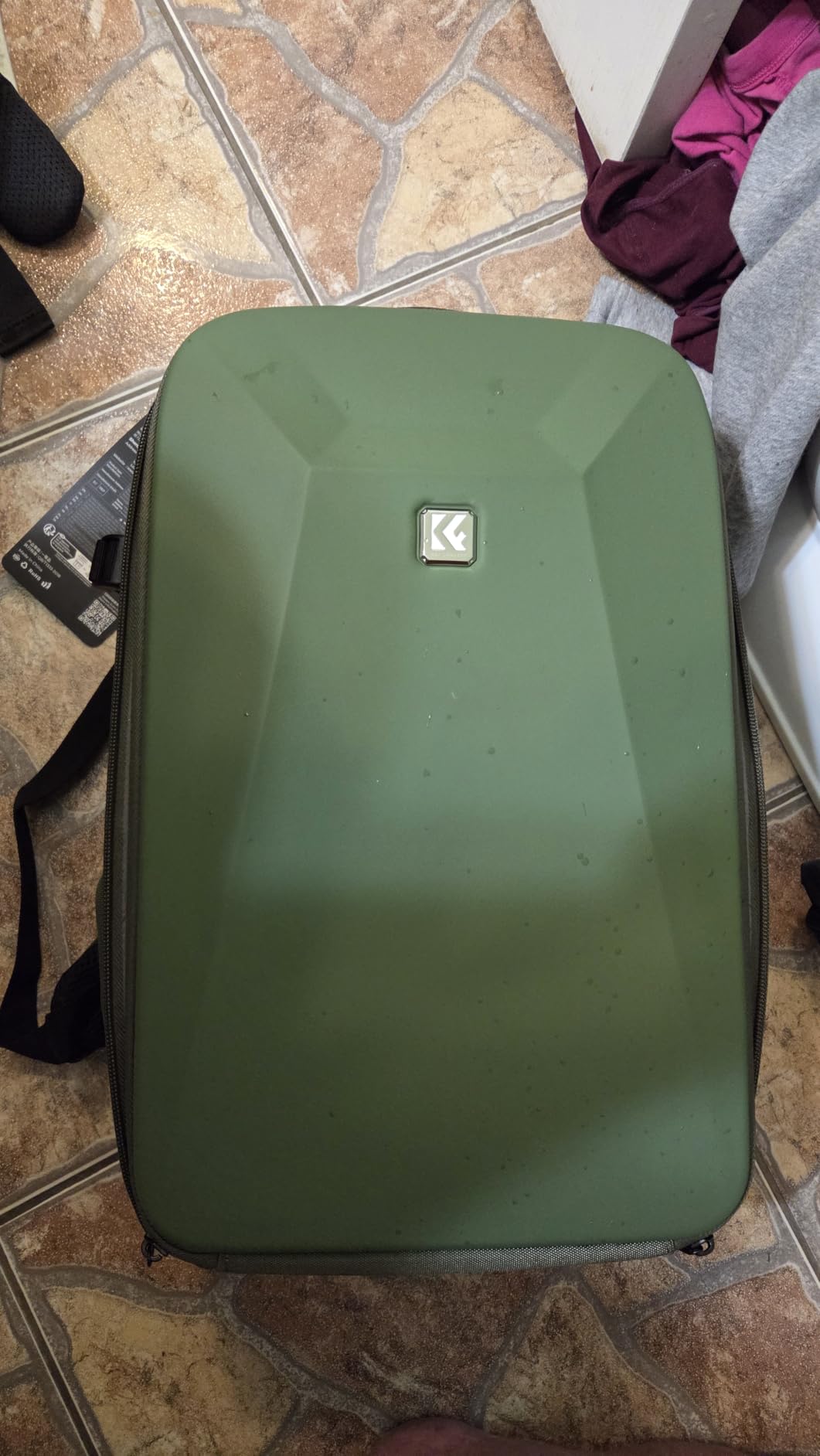 K&F CONCEPT Camera Backpack,Hardshell Photography DSLR Camera Bag customer photo 2